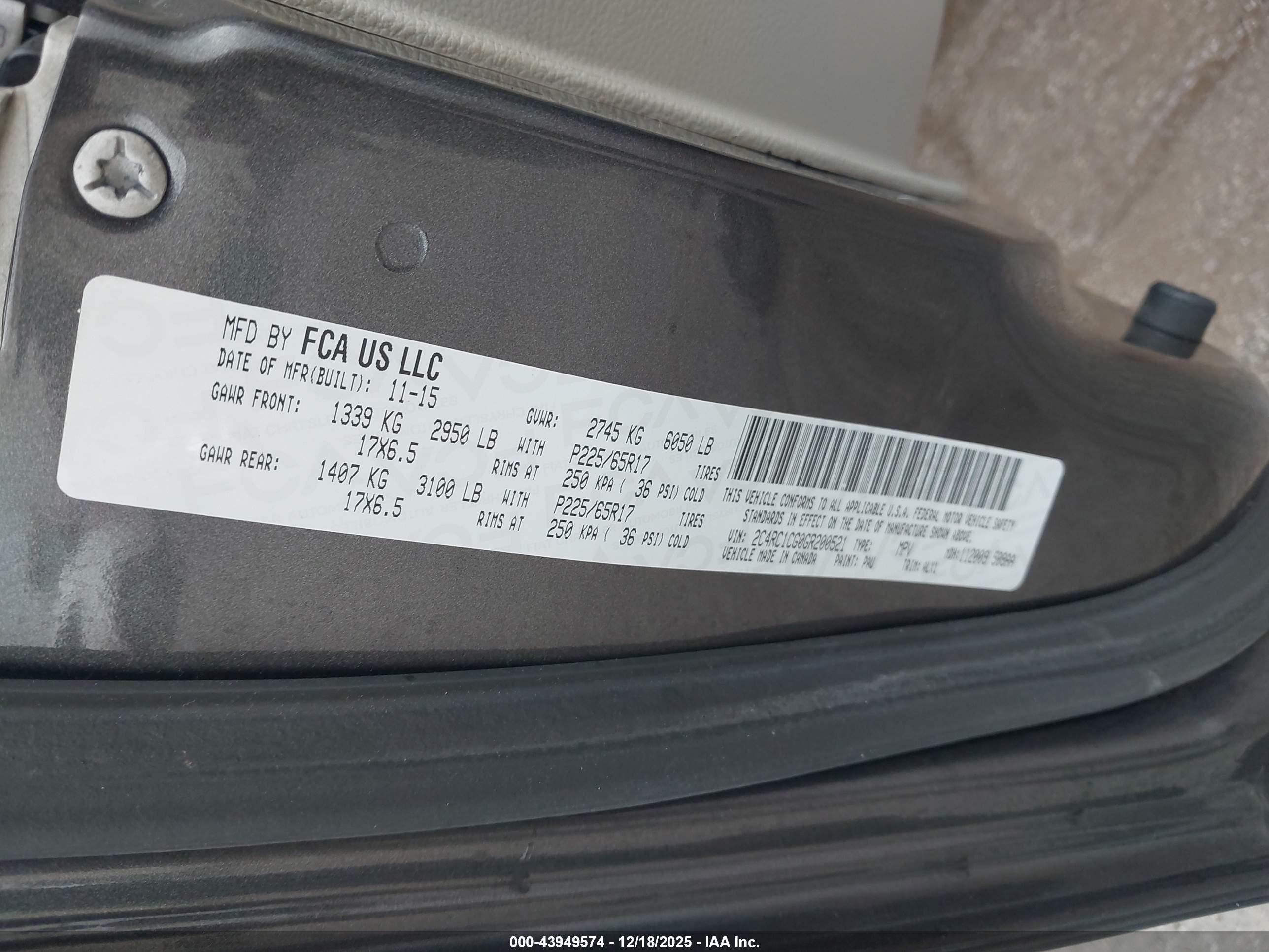 CHRYSLER TOWN image 9
