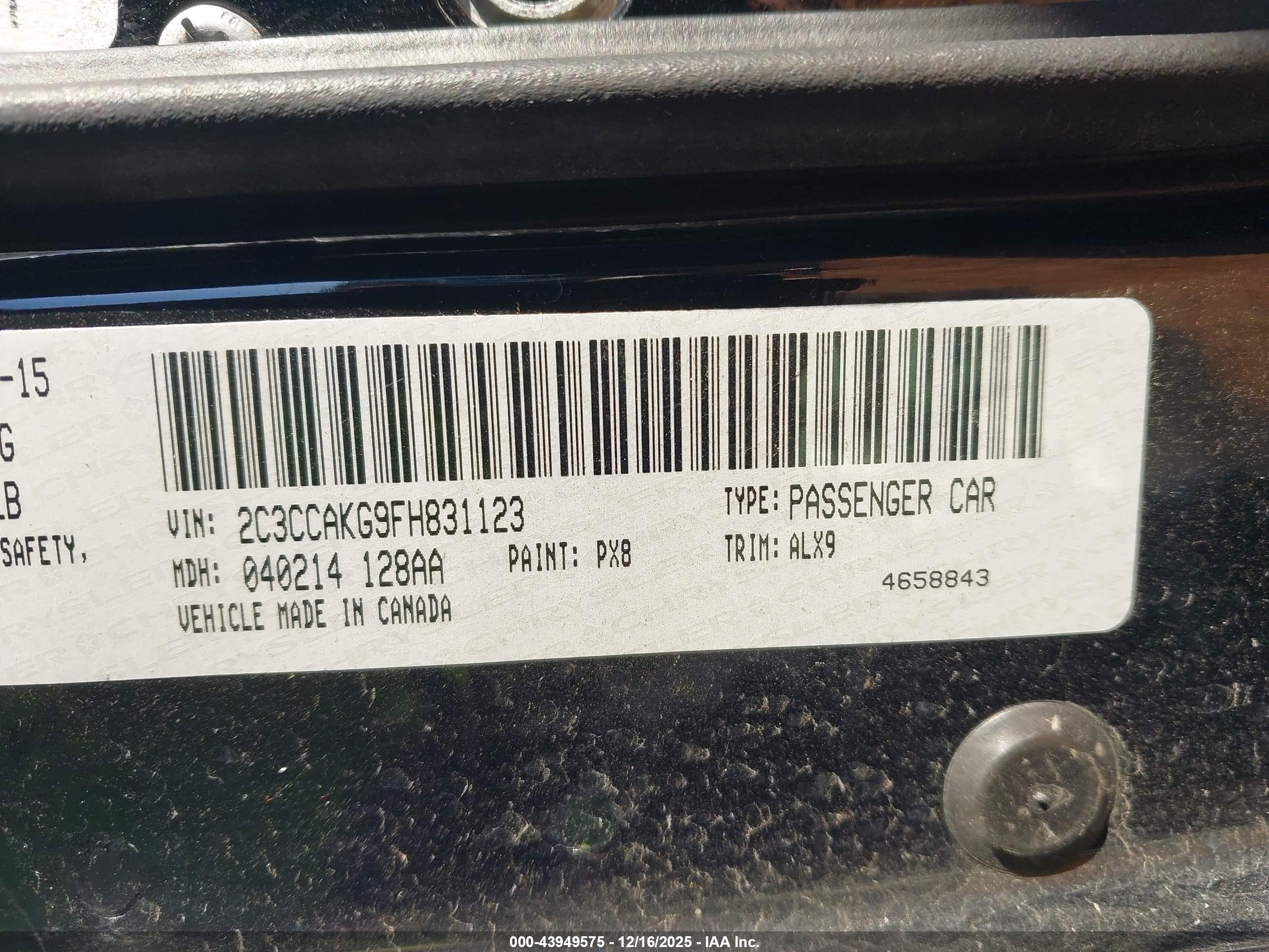 CHRYSLER 300C image 9