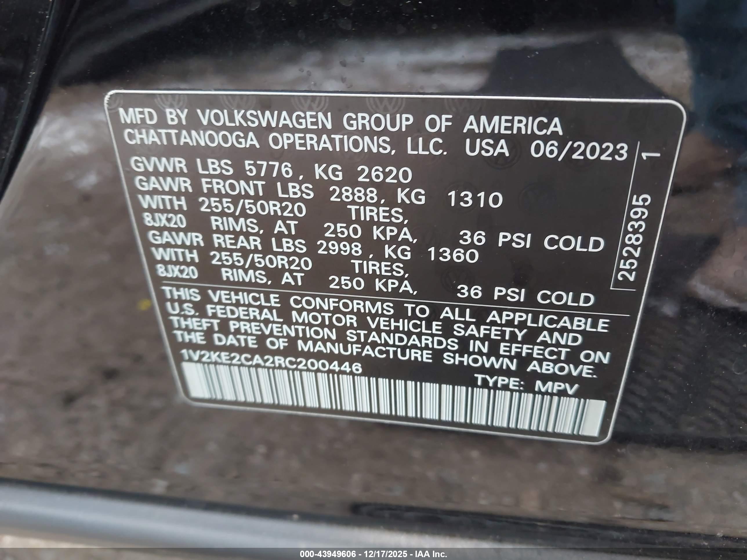 VOLKSWAGEN ATLAS image 9