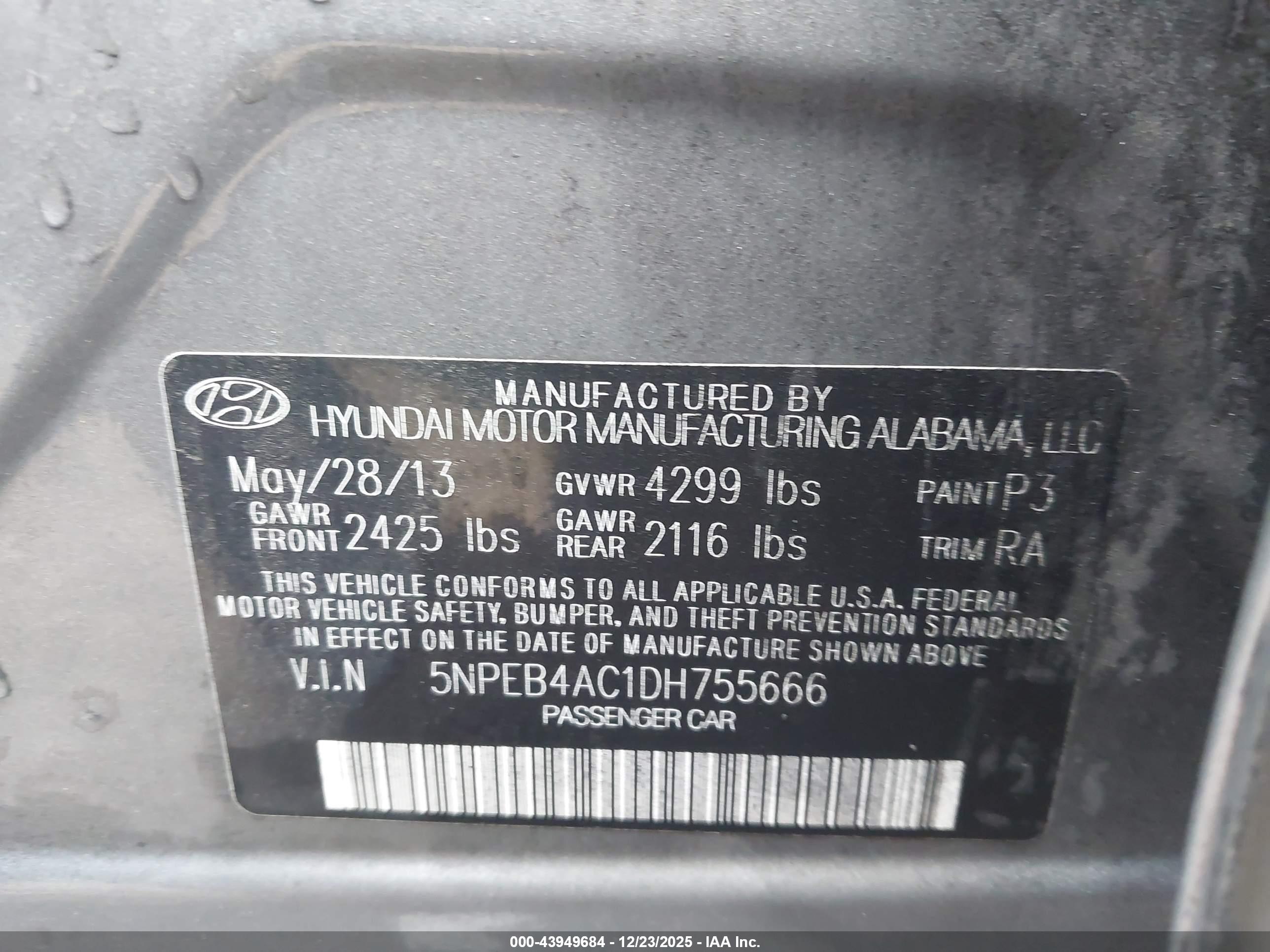 HYUNDAI SONATA image 9