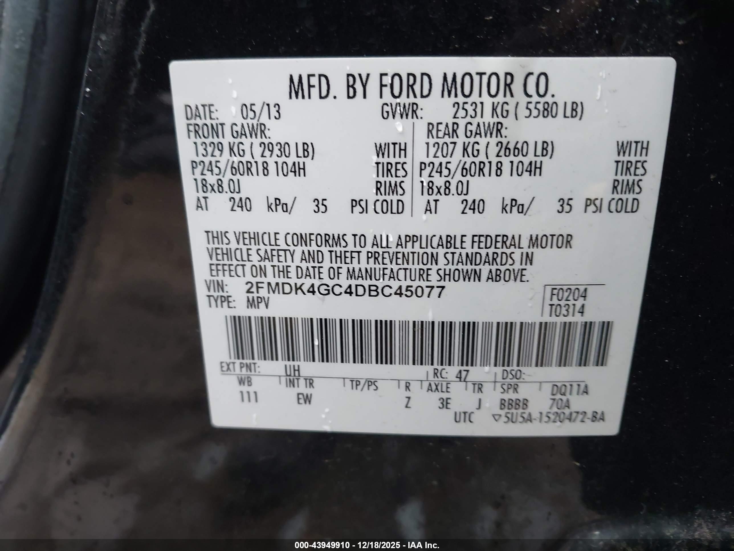 FORD EDGE image 9