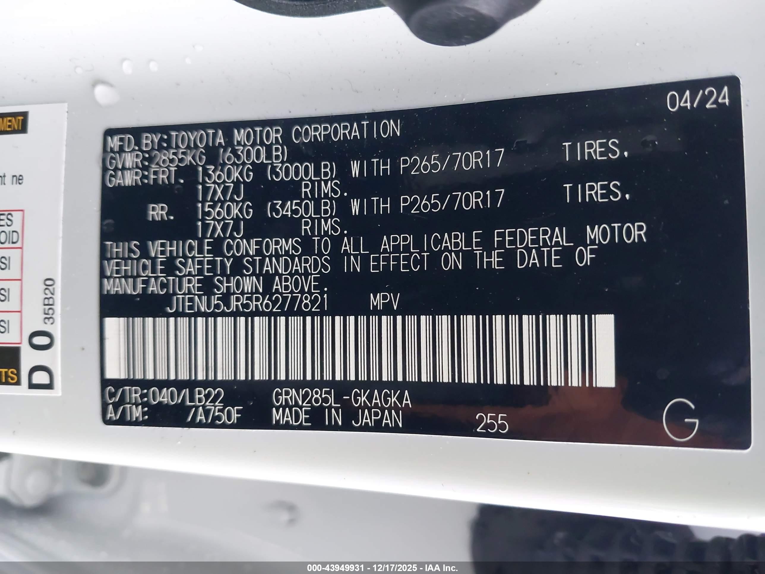TOYOTA 4RUNNER image 9