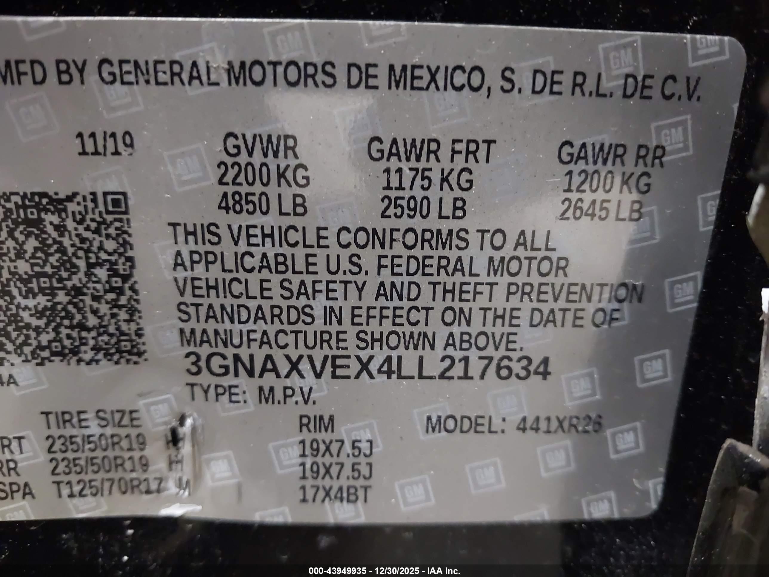 CHEVROLET EQUINOX image 9