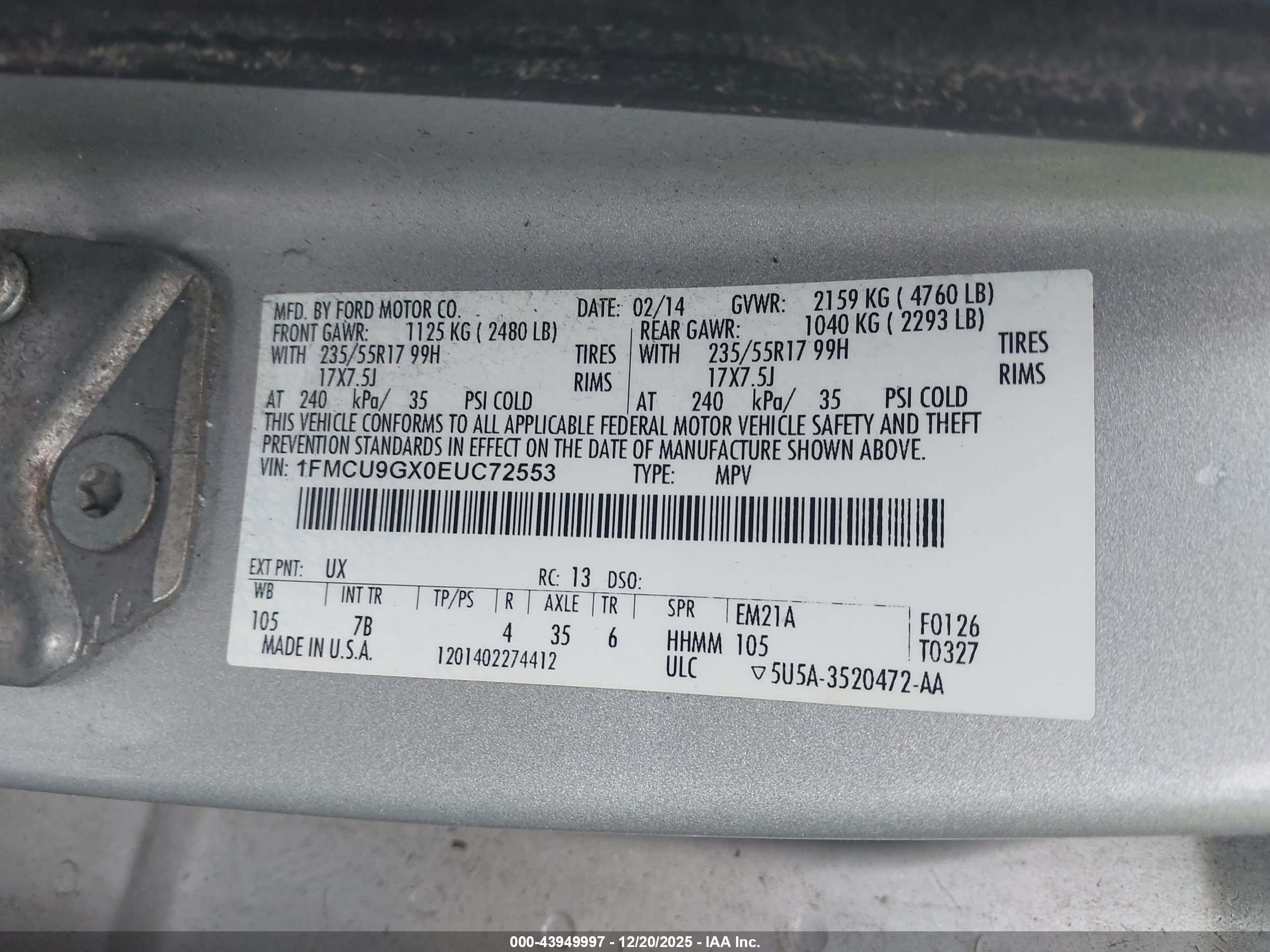 FORD ESCAPE image 9