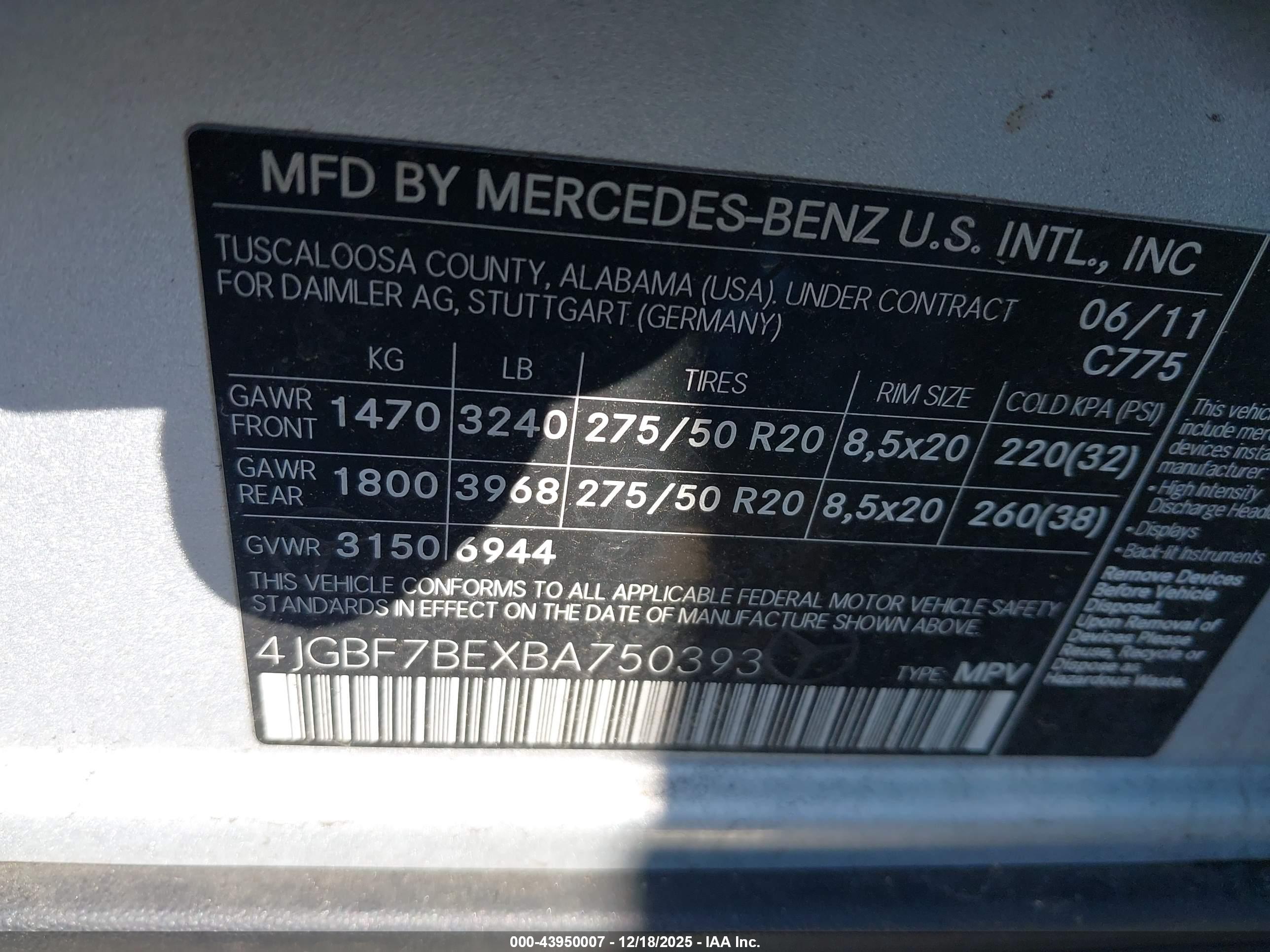MERCEDES-BENZ GL image 9