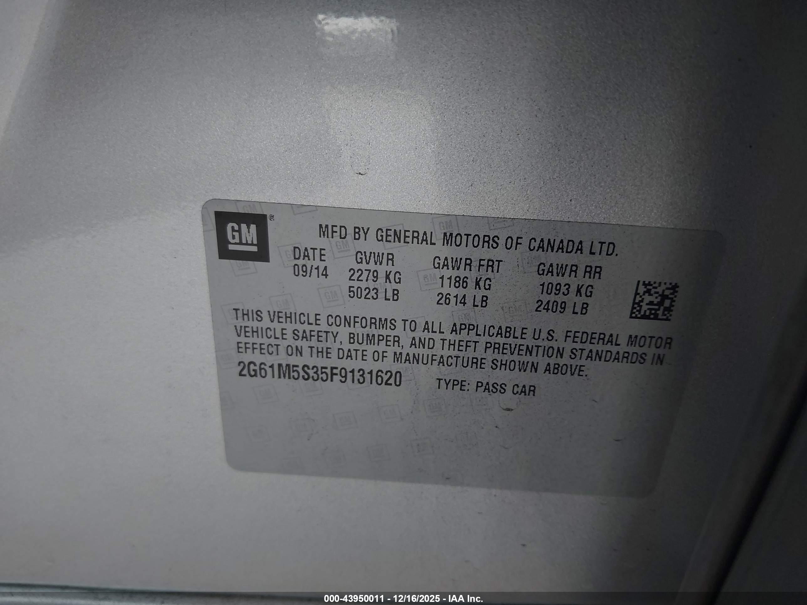CADILLAC XTS image 9