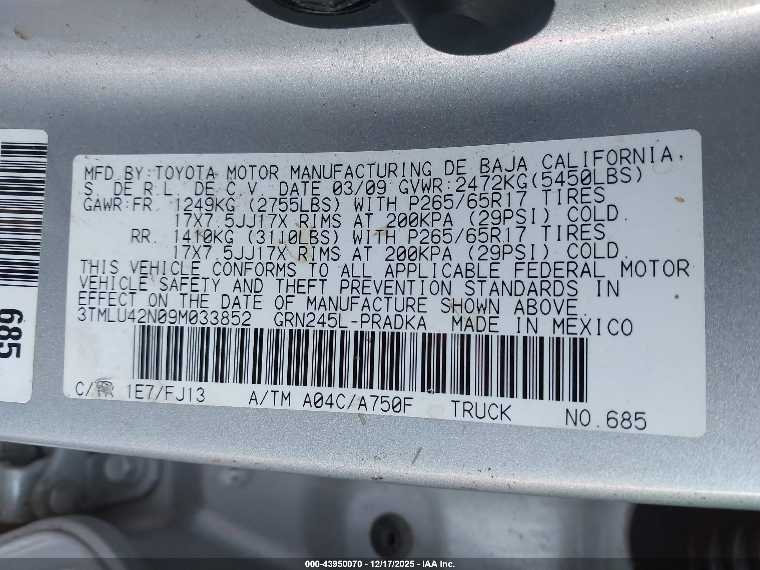TOYOTA TACOMA image 9