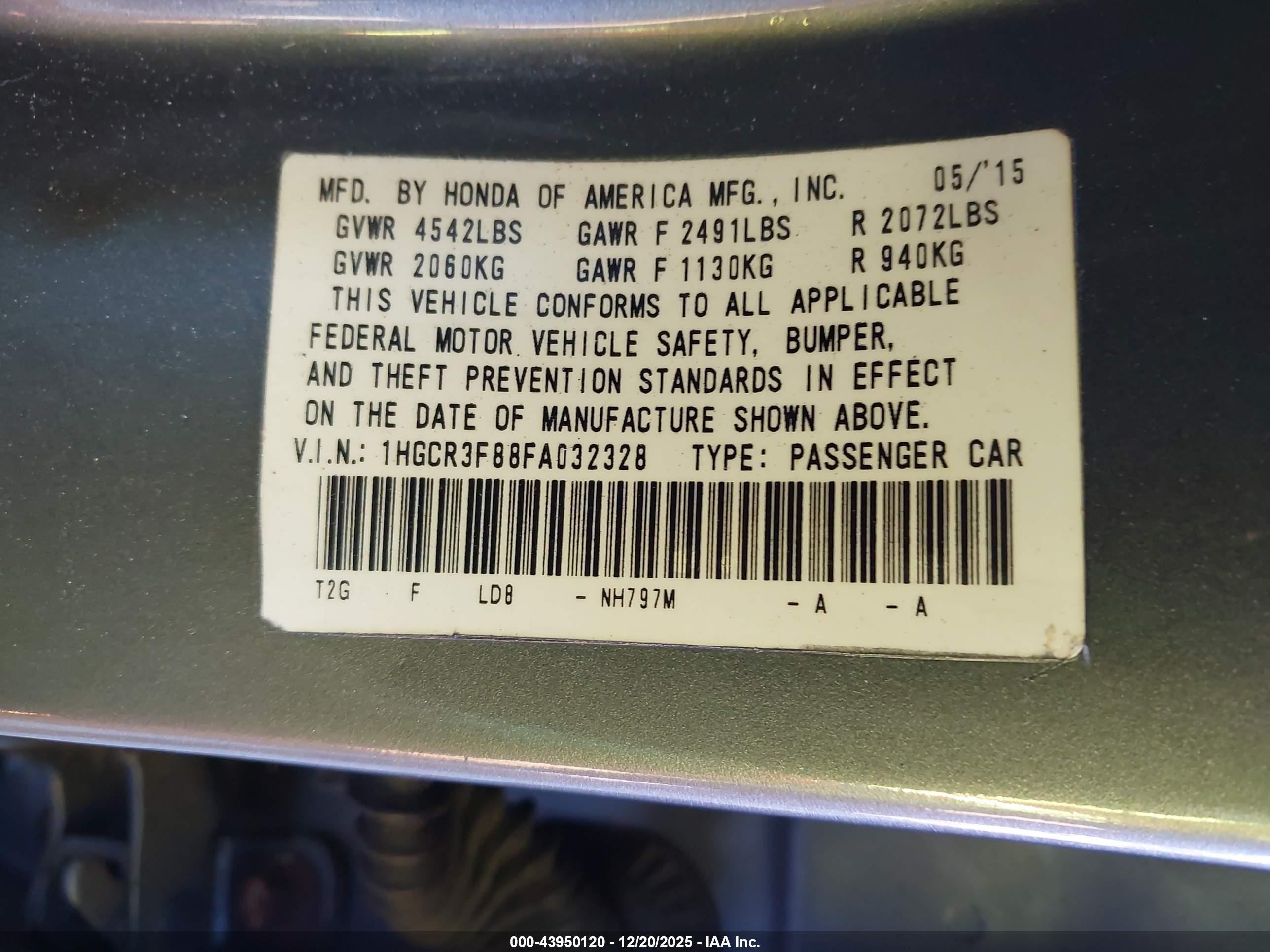 HONDA ACCORD image 9