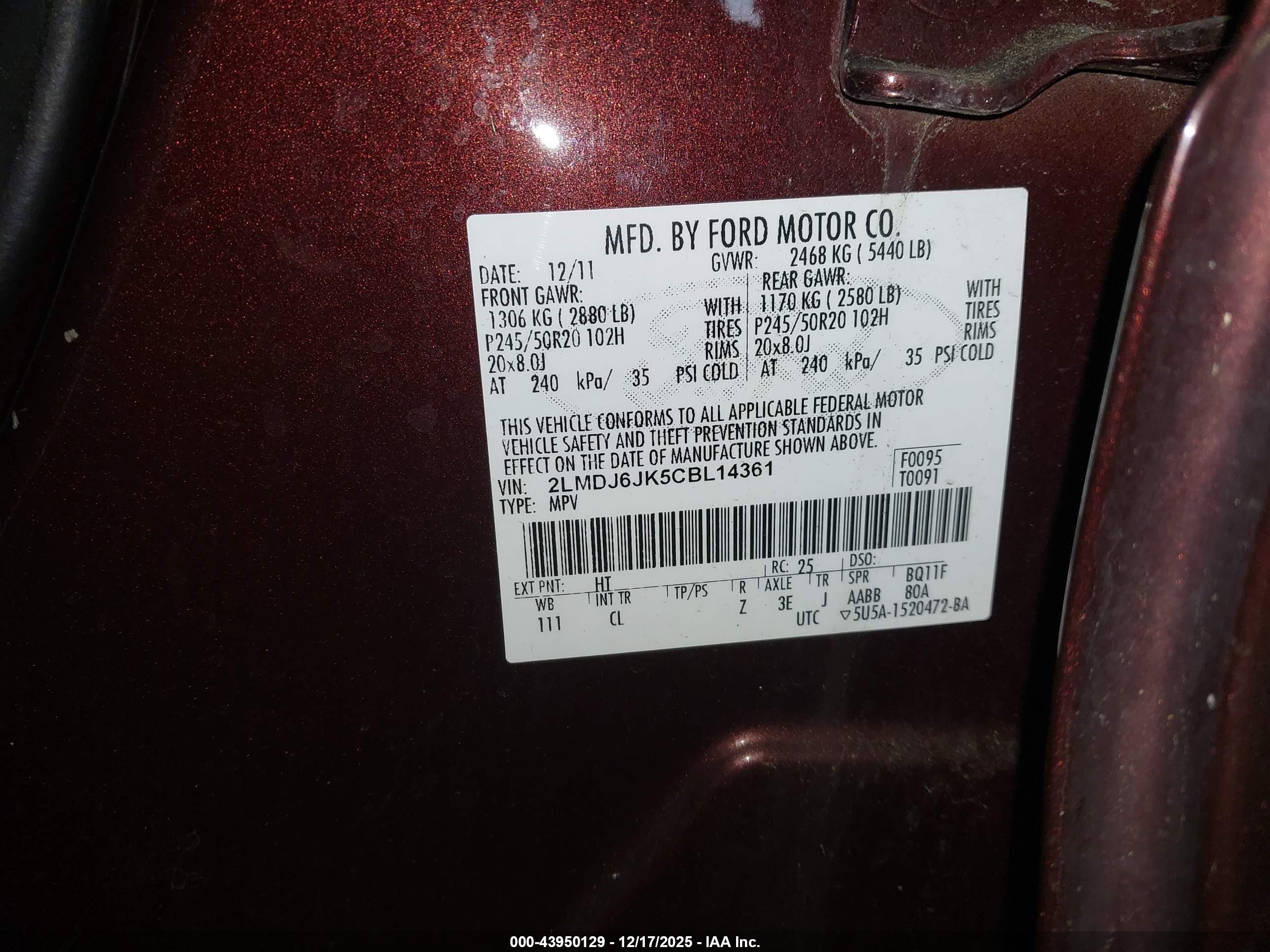 LINCOLN MKX image 9
