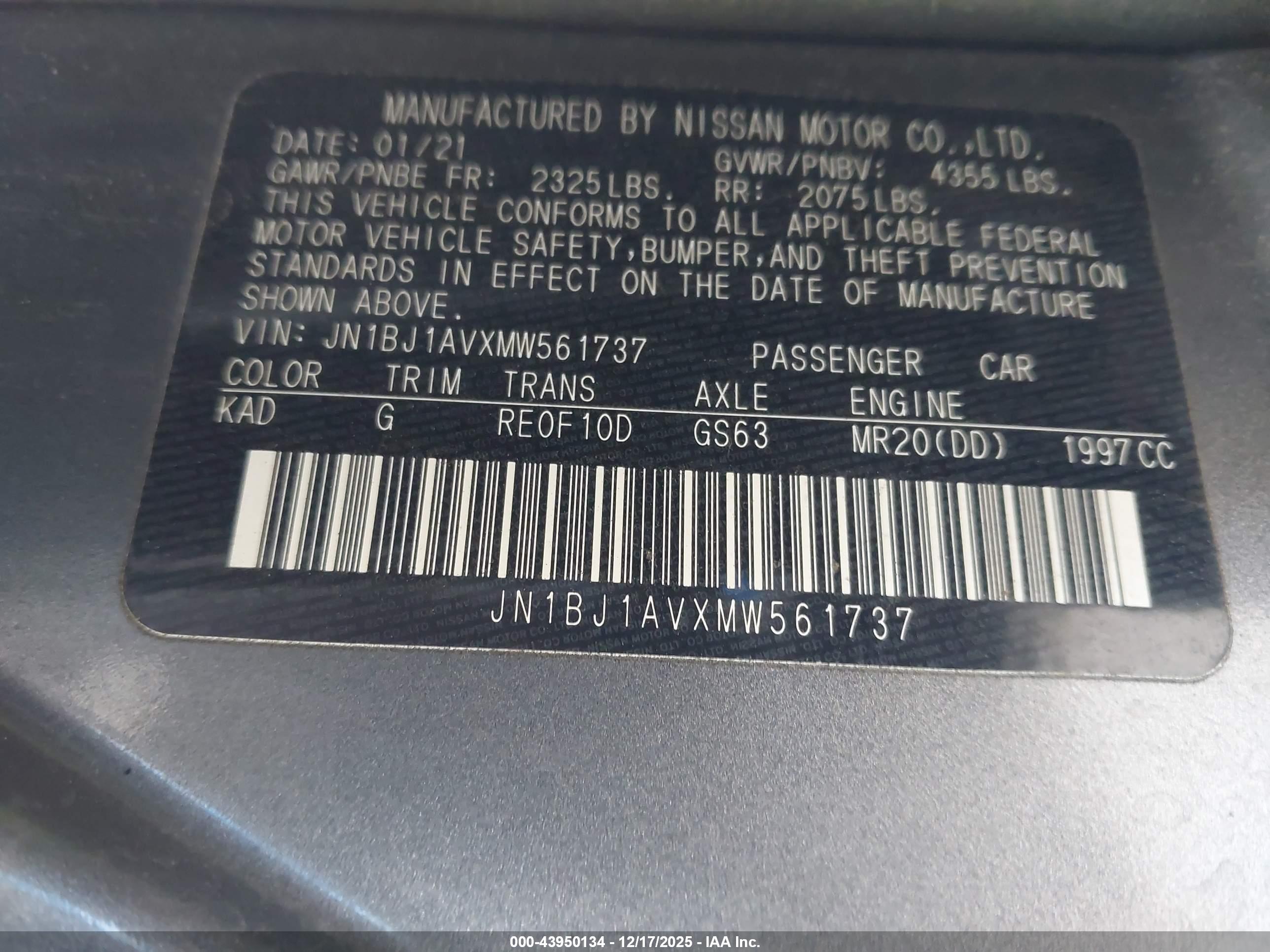 NISSAN ROGUE image 9