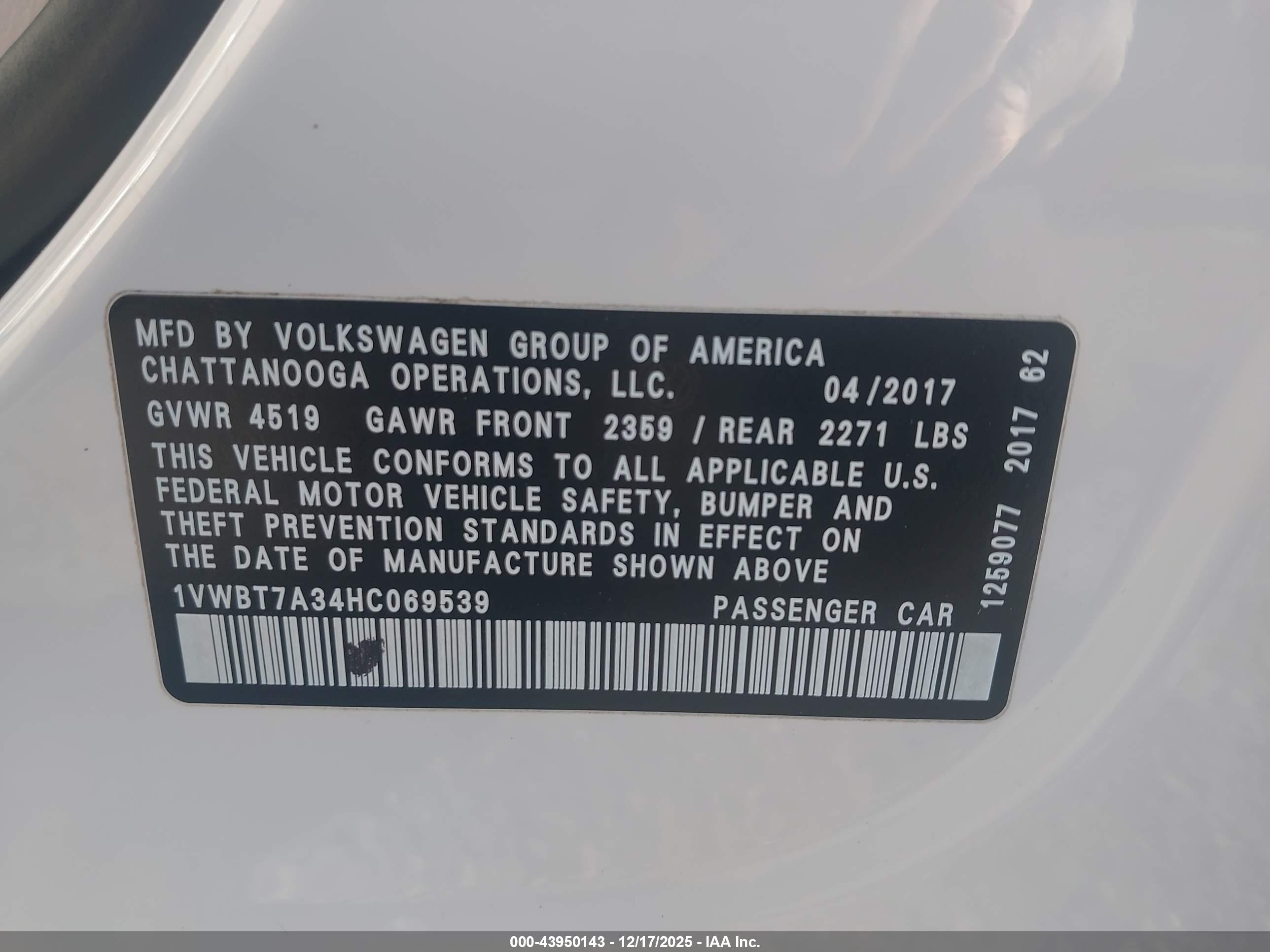 VOLKSWAGEN PASSAT image 9