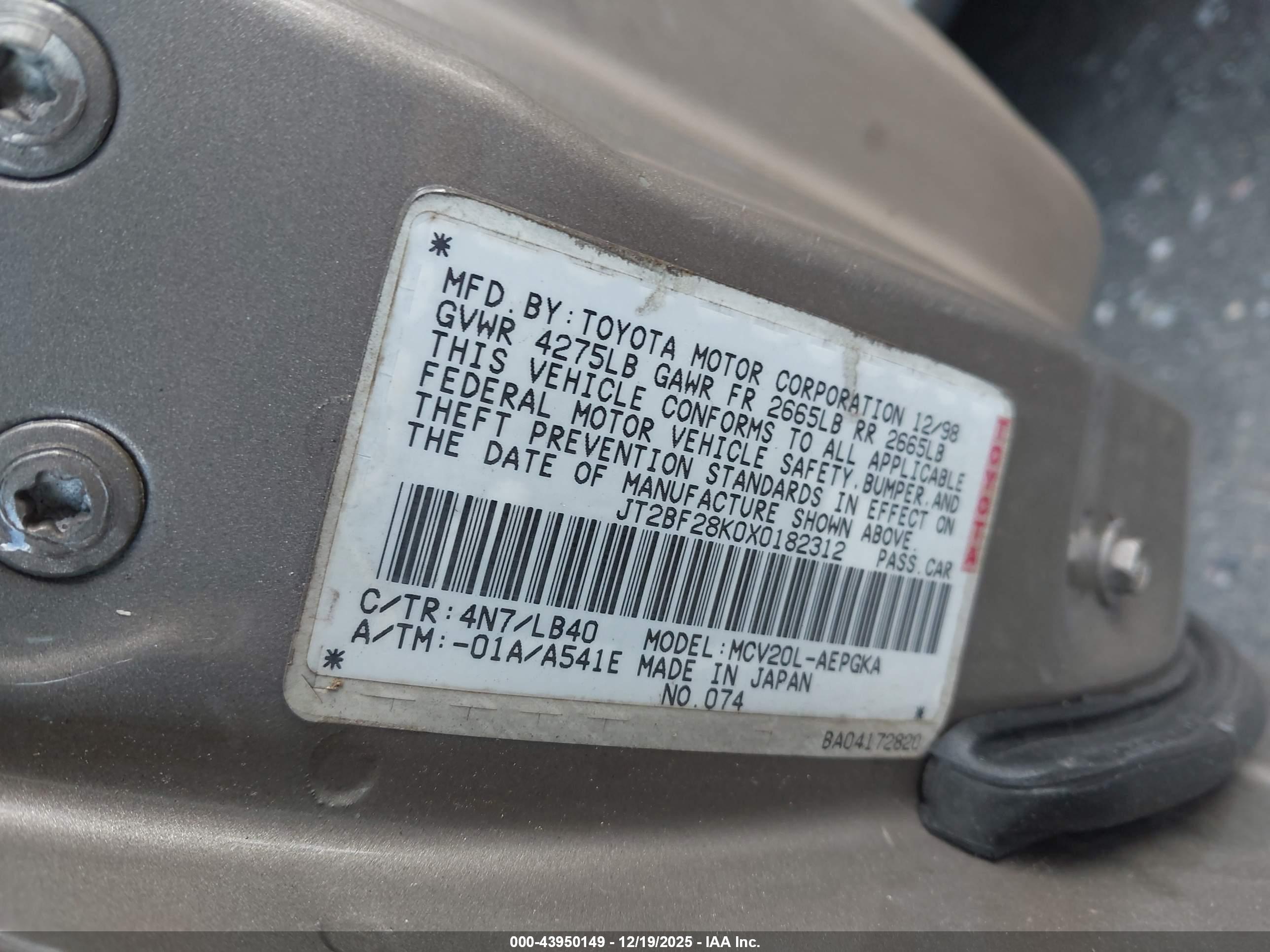 TOYOTA CAMRY image 9