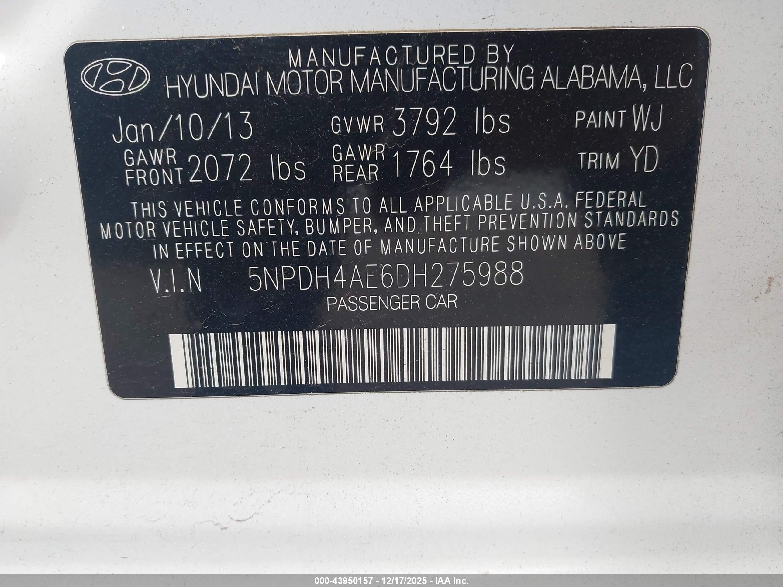 HYUNDAI ELANTRA image 9