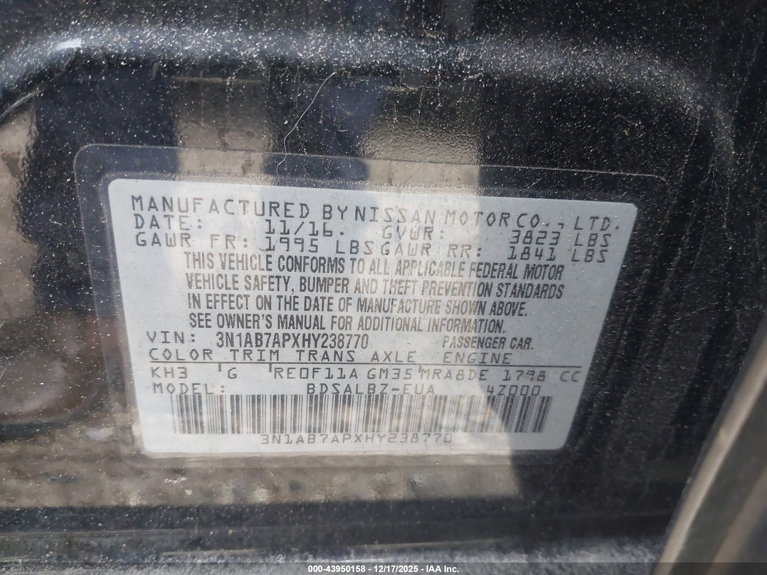 NISSAN SENTRA image 9