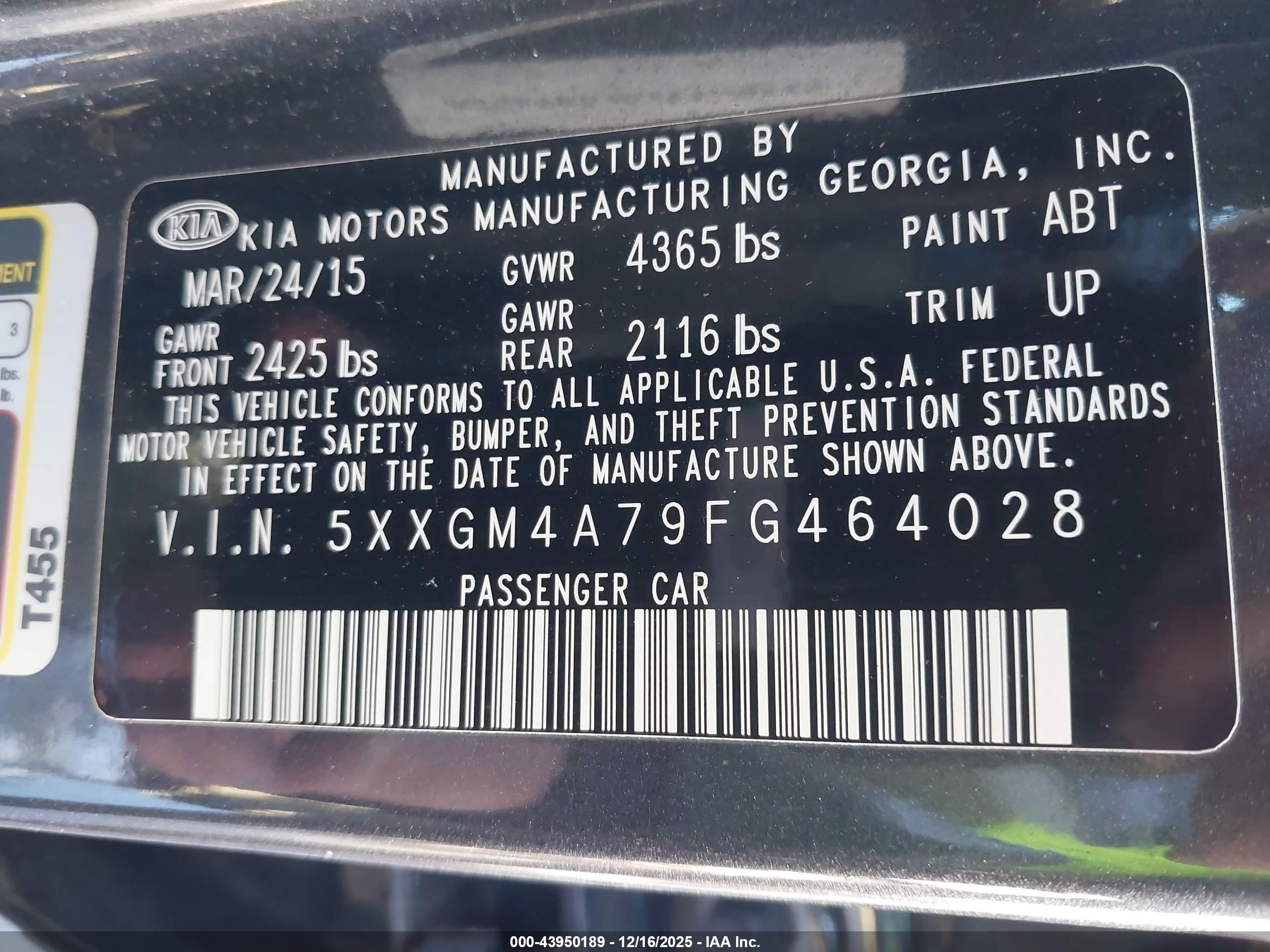 KIA OPTIMA image 9