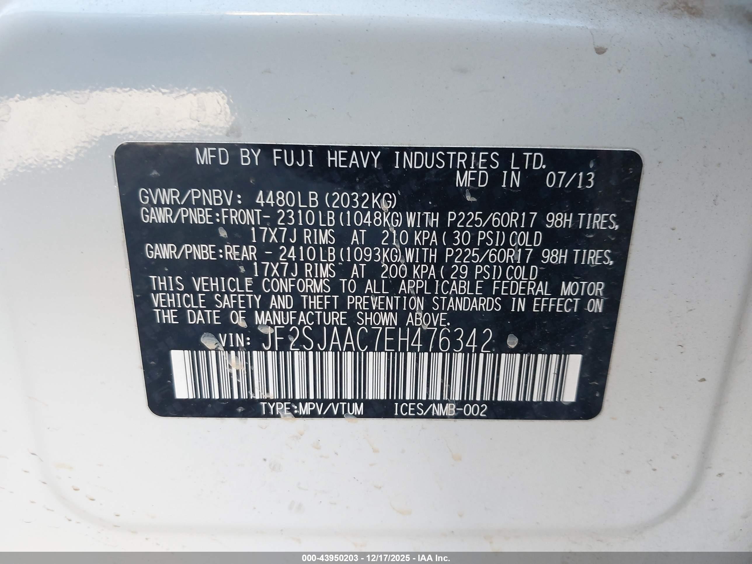 SUBARU FORESTER image 9