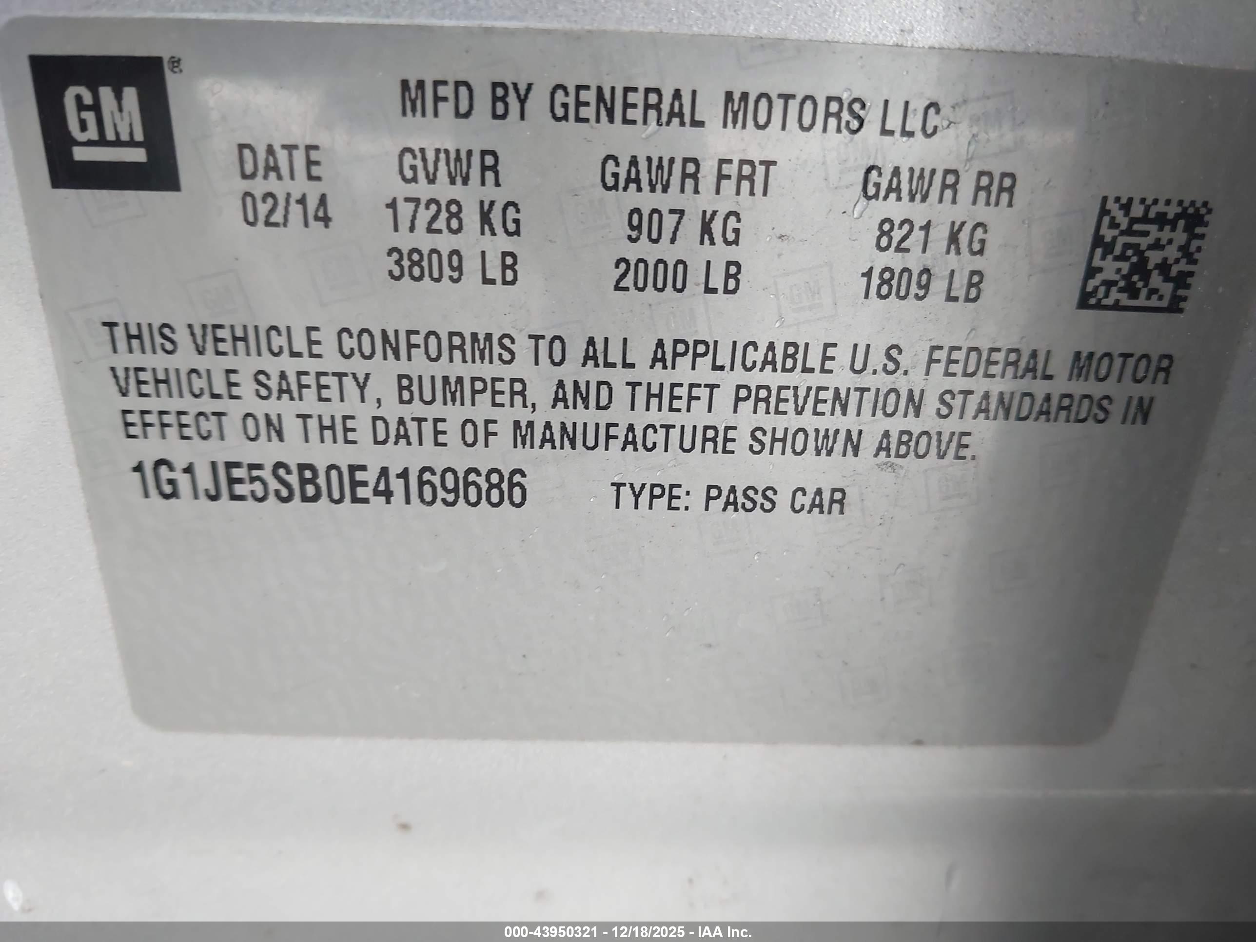 CHEVROLET SONIC image 9