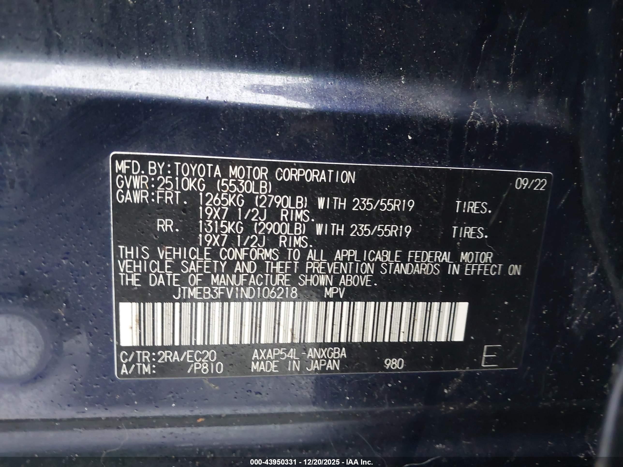 TOYOTA RAV4 image 9