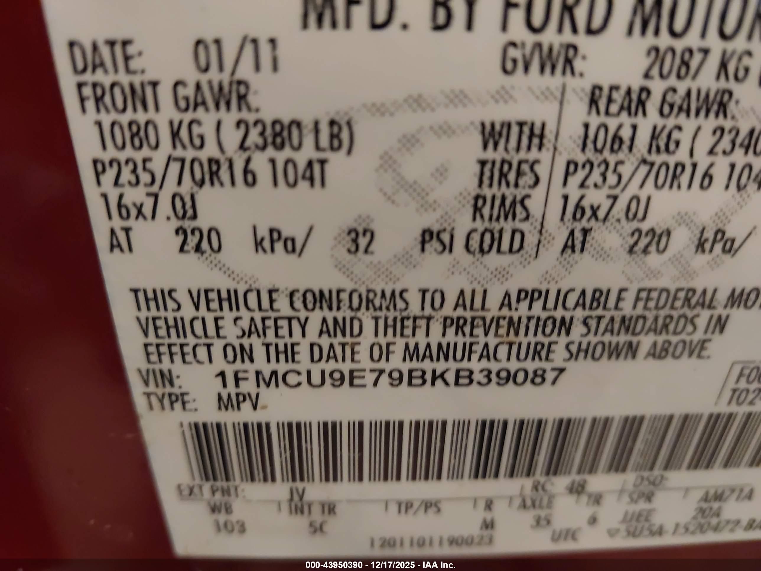 FORD ESCAPE image 9
