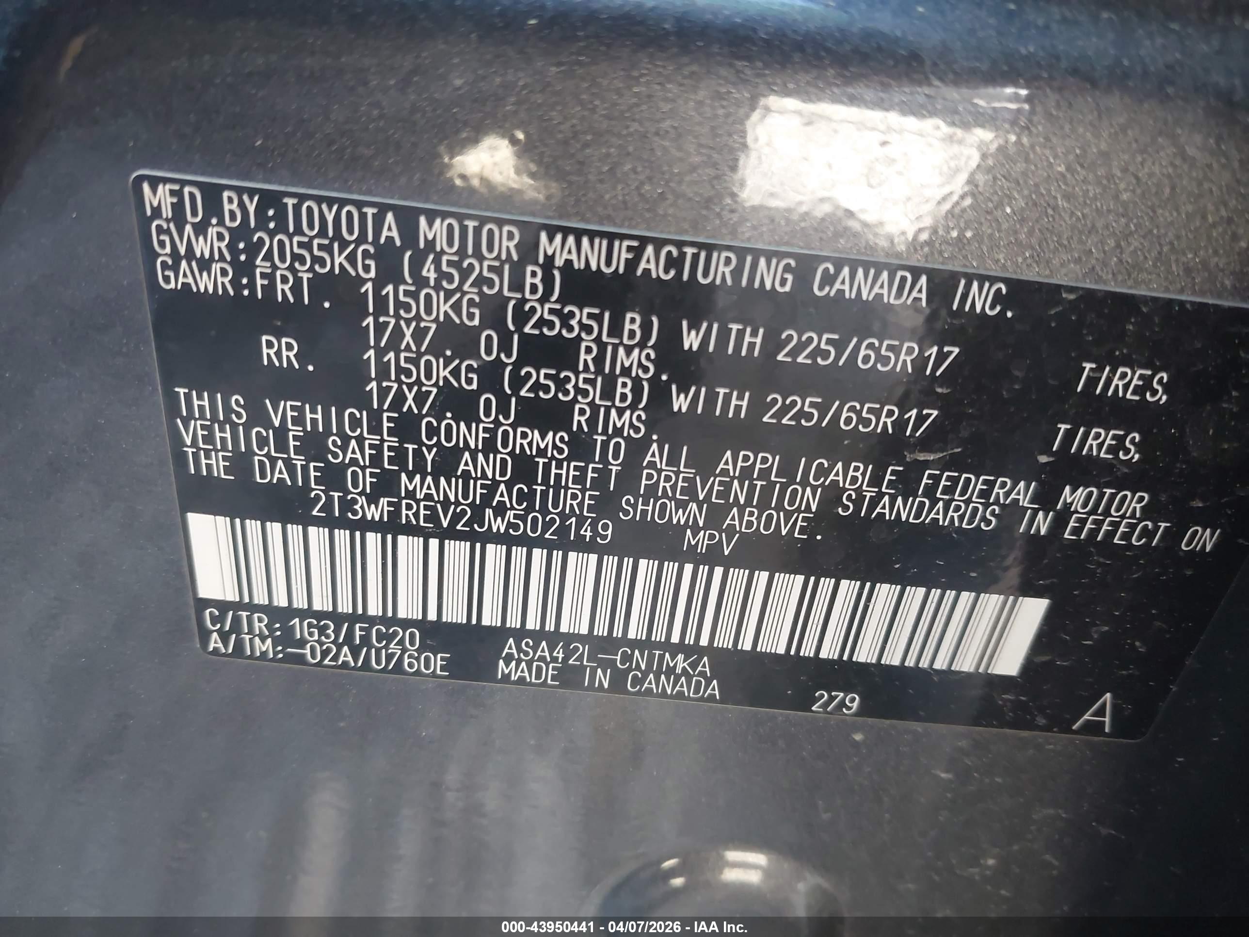 TOYOTA RAV4 image 9