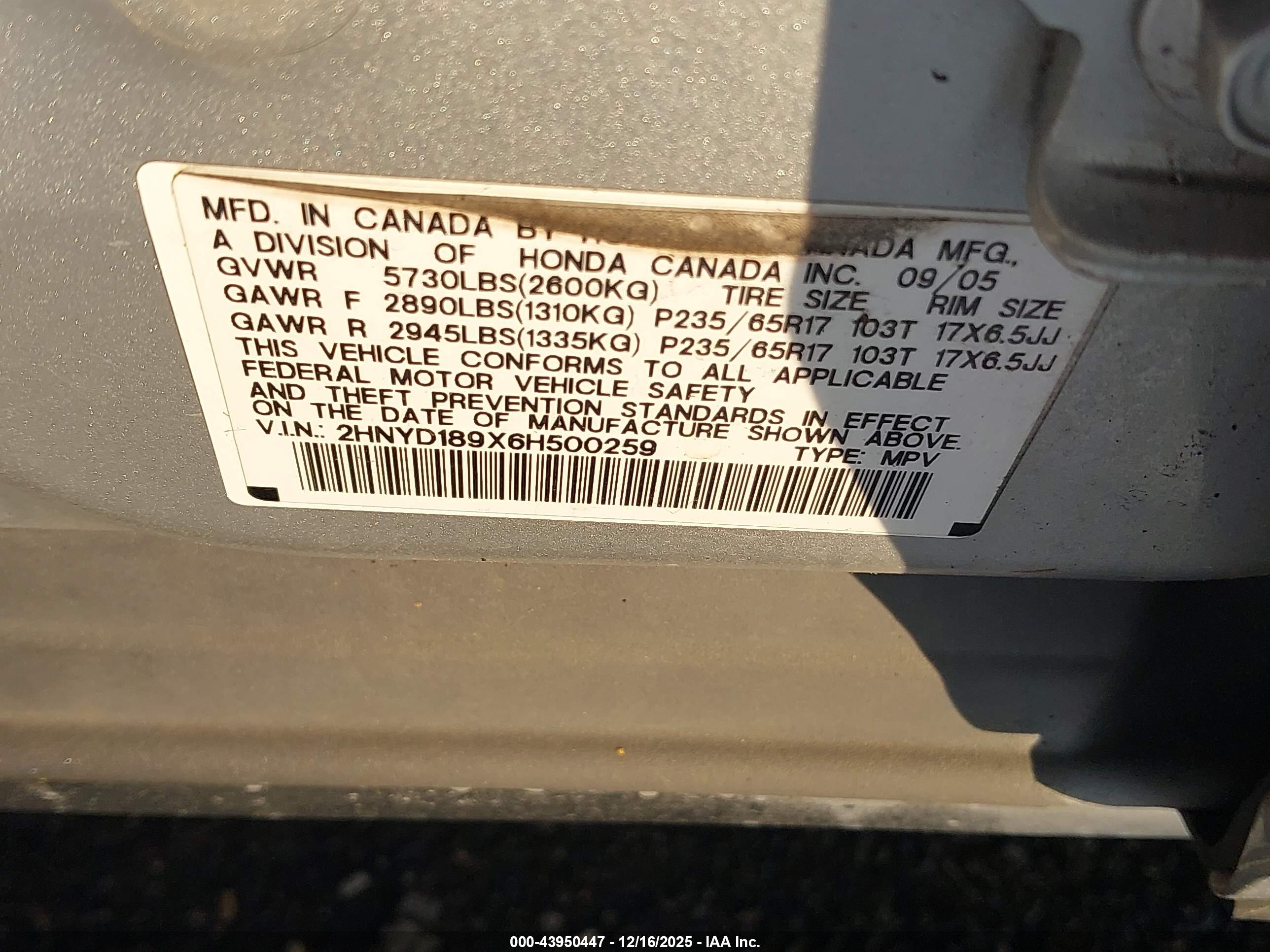 ACURA MDX image 9