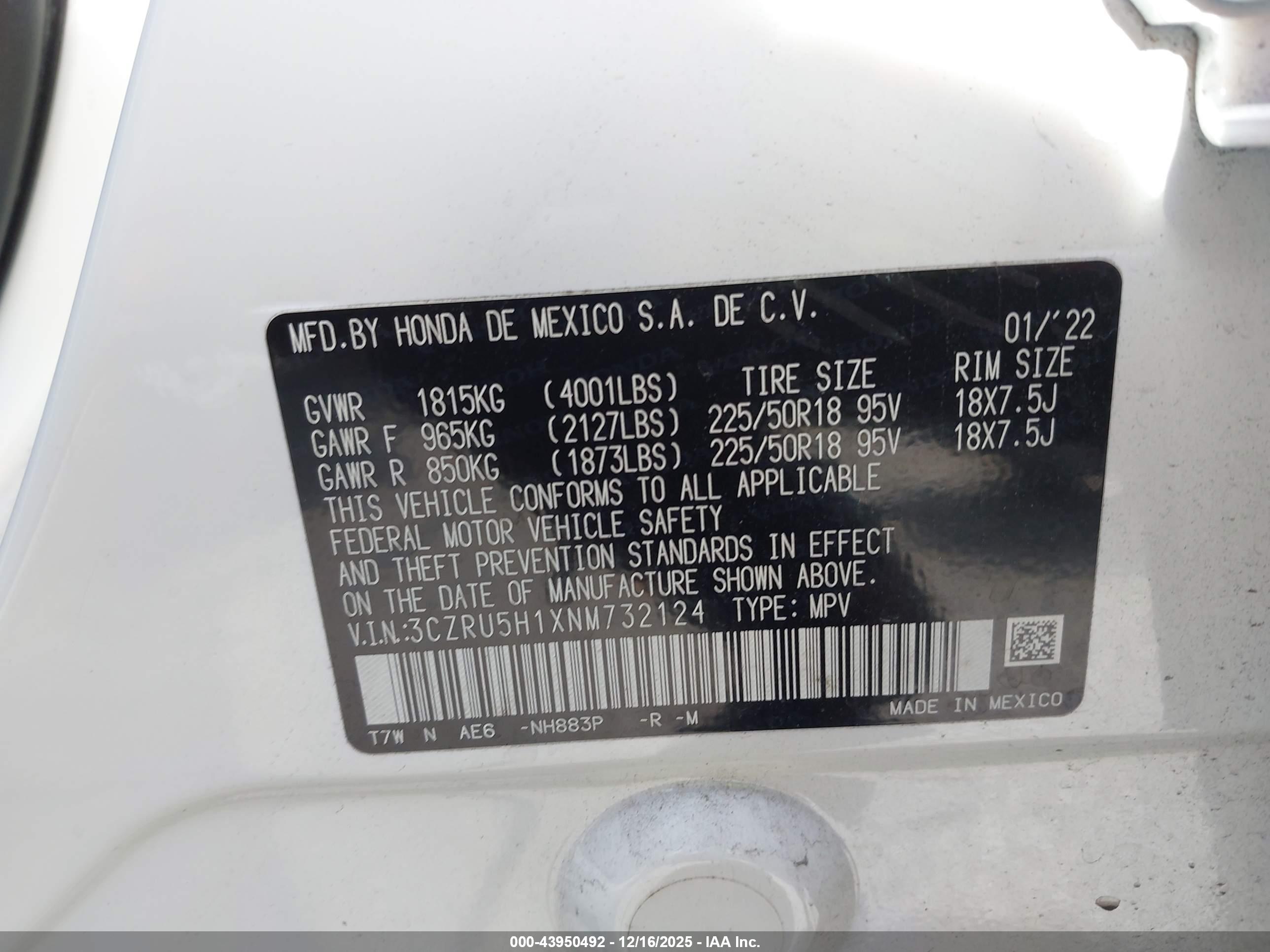 HONDA HR-V image 9