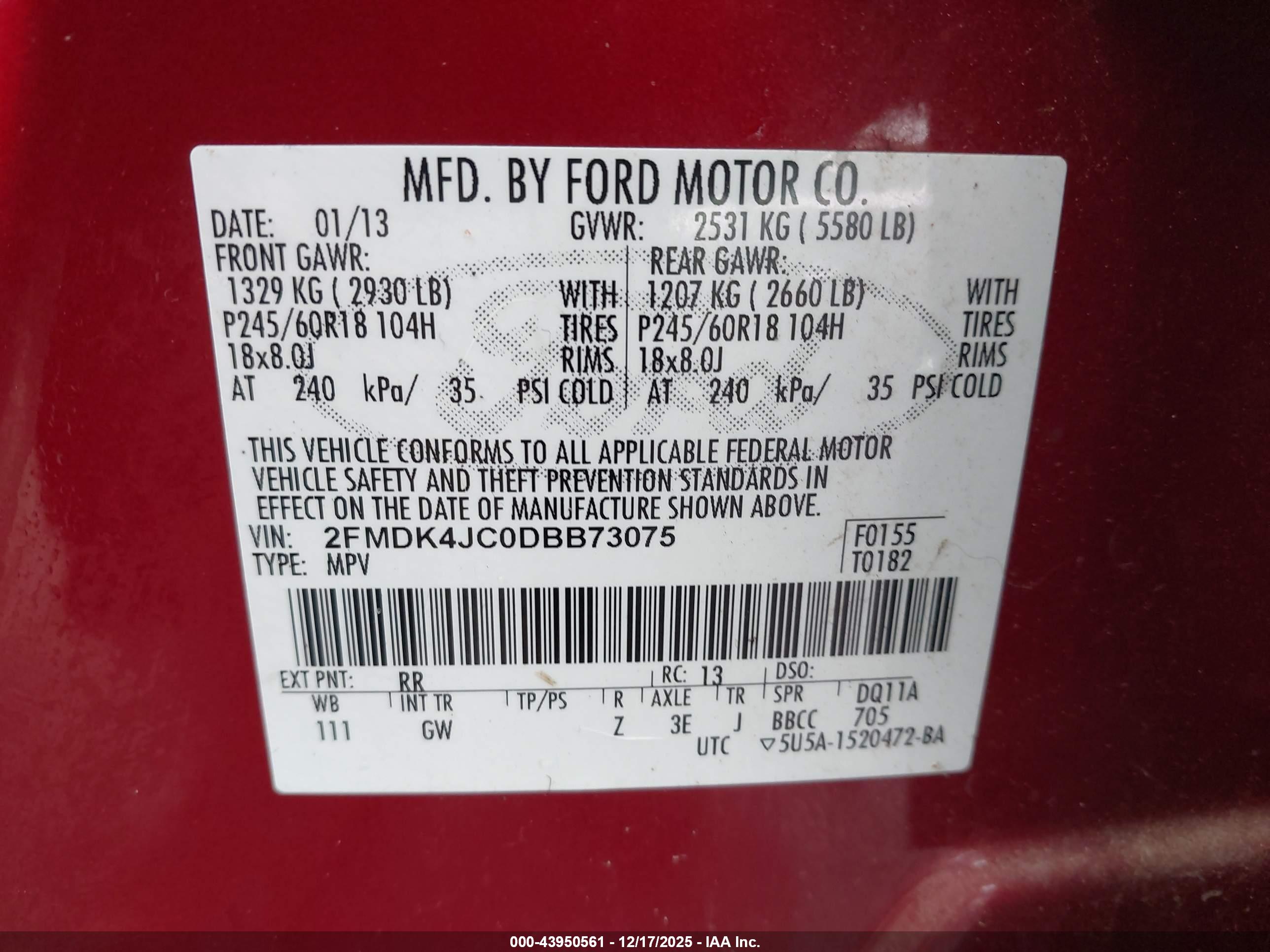 FORD EDGE image 9