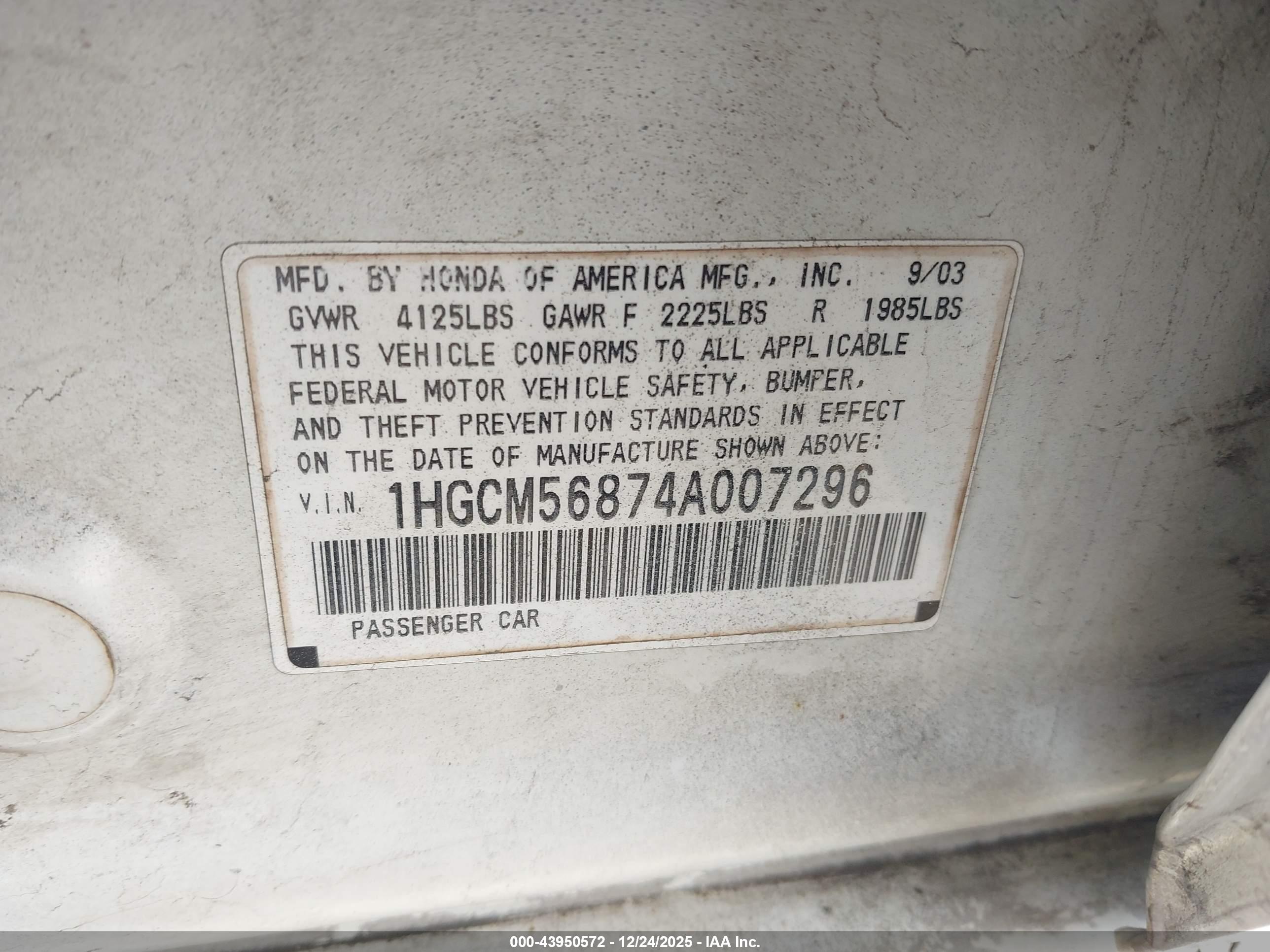HONDA ACCORD image 9