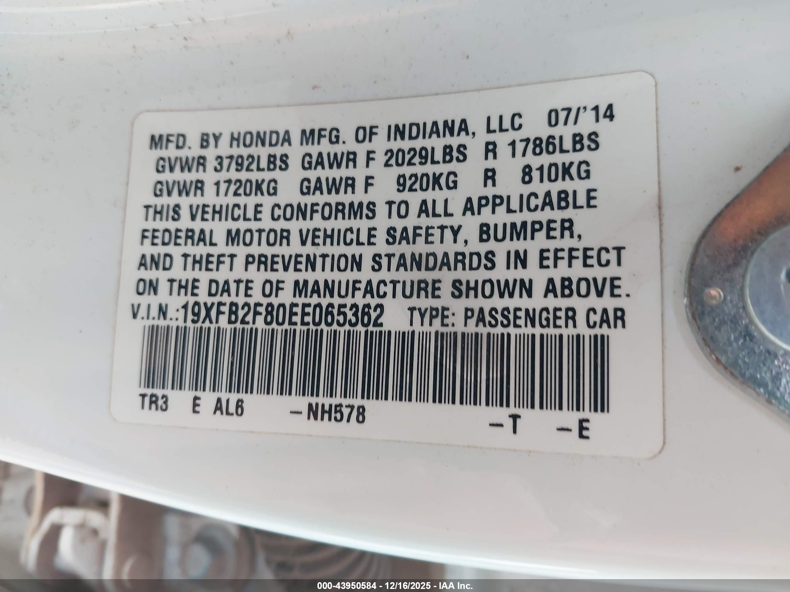 HONDA CIVIC image 9