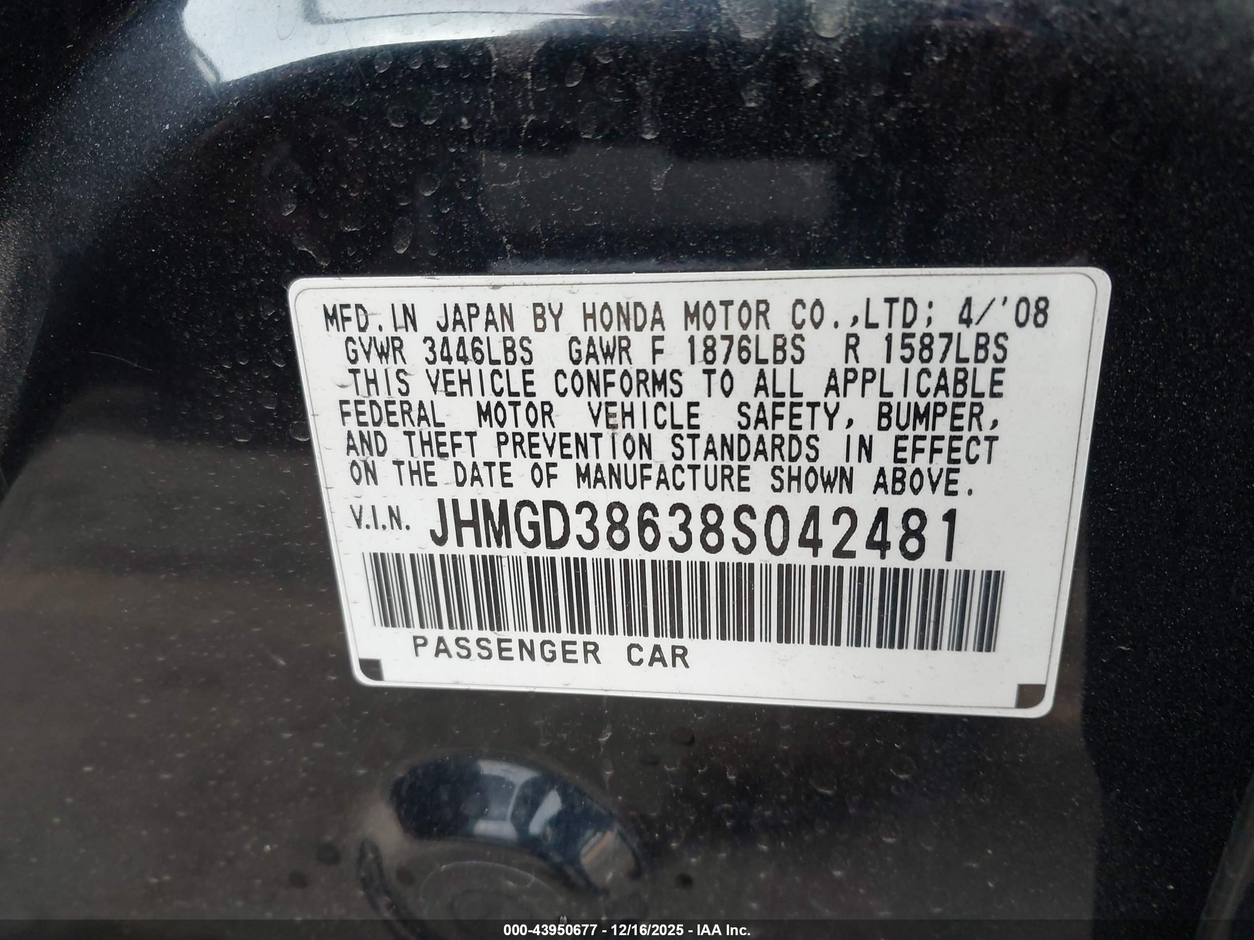 HONDA FIT image 9