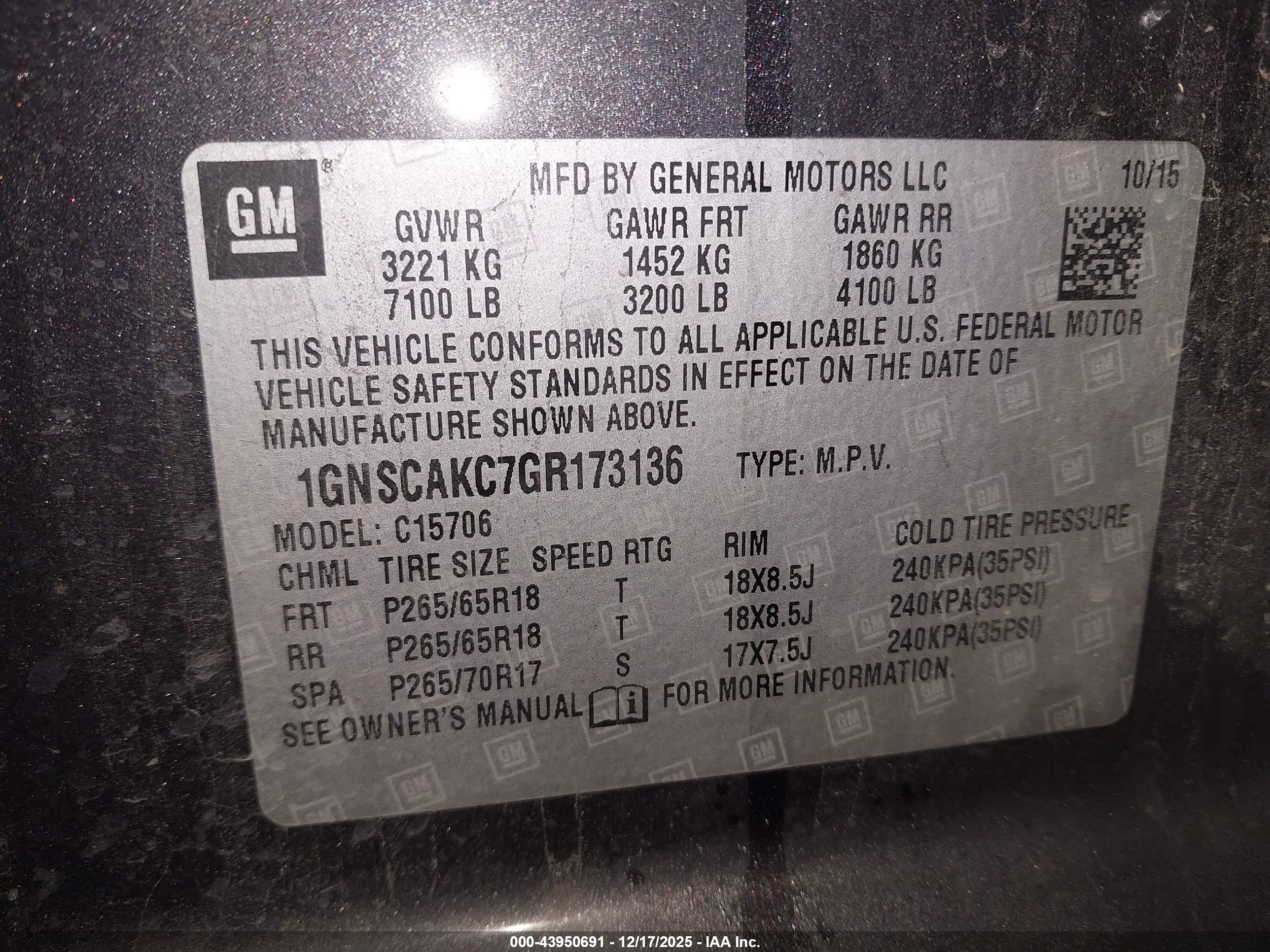 CHEVROLET TAHOE image 9