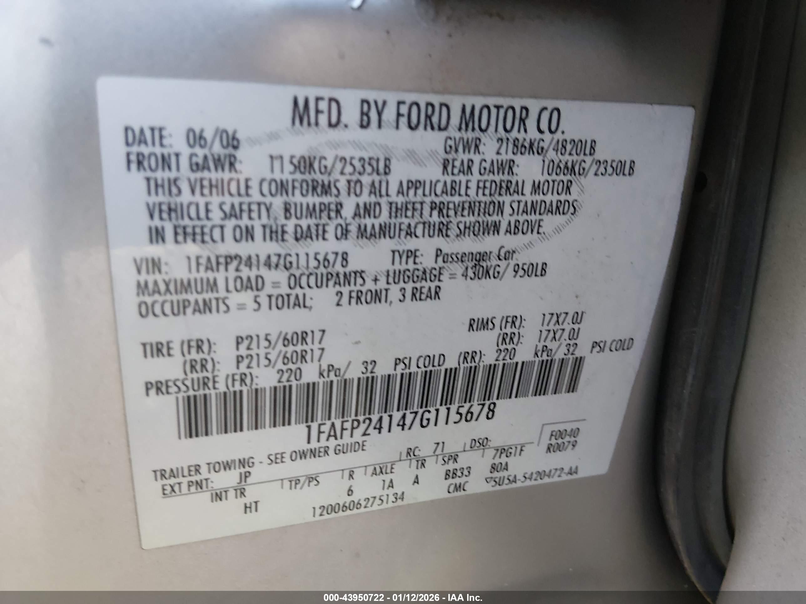 FORD FIVE image 9