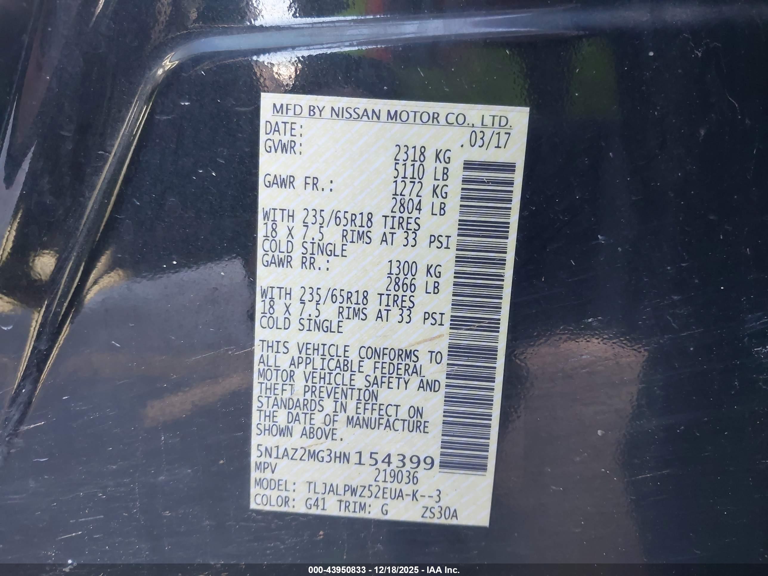 NISSAN MURANO image 9