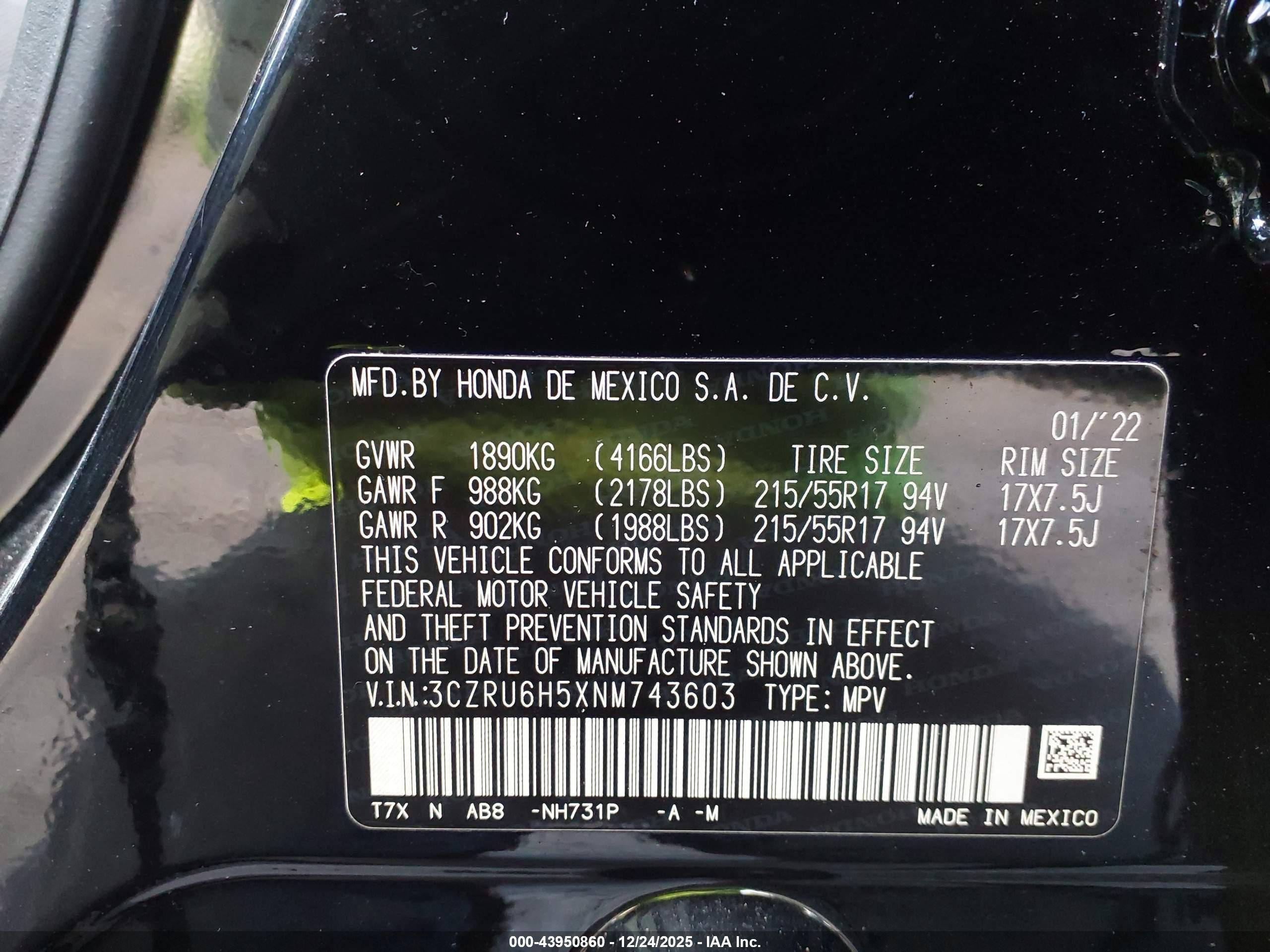 HONDA HR-V image 9