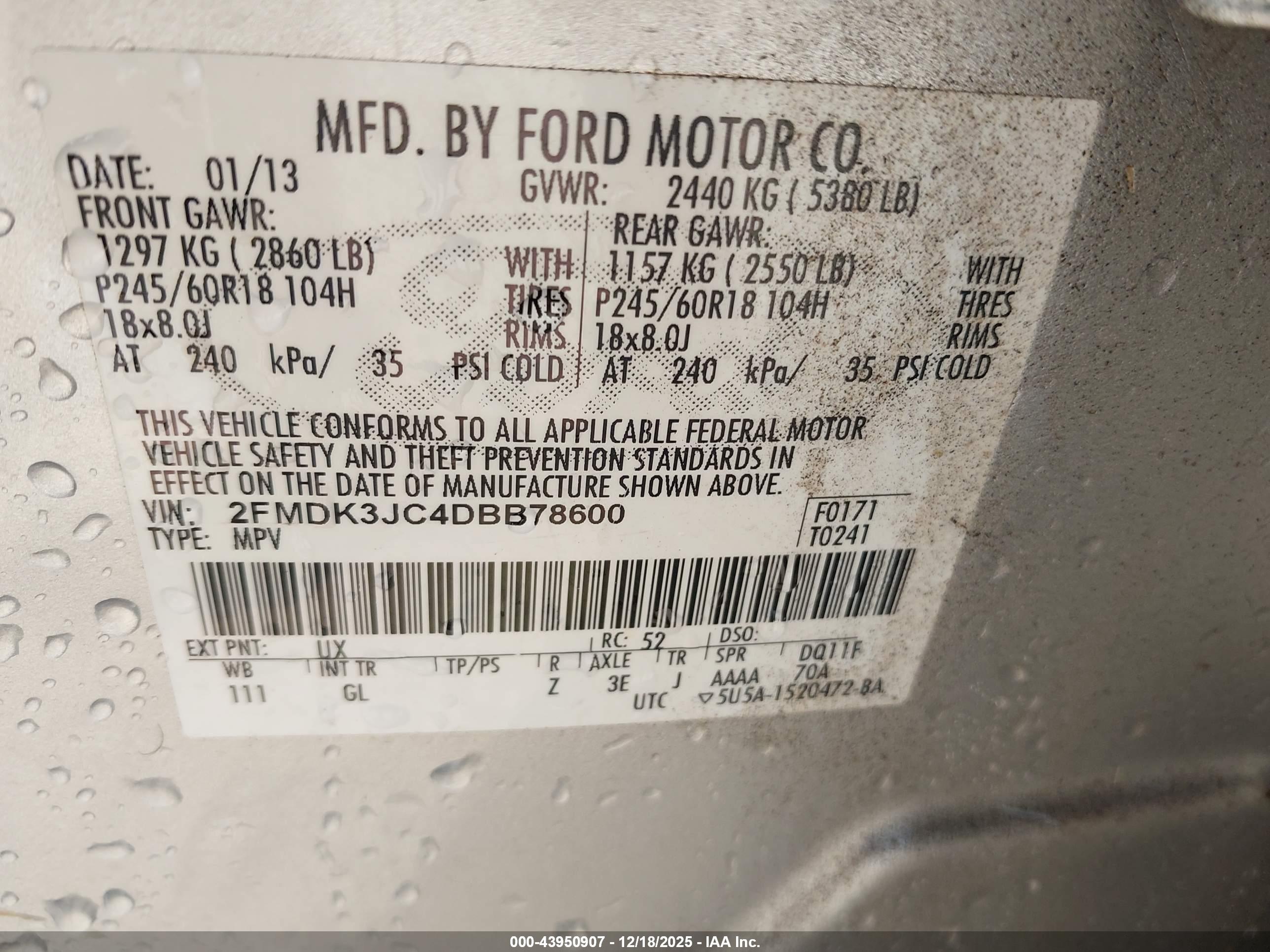 FORD EDGE image 9