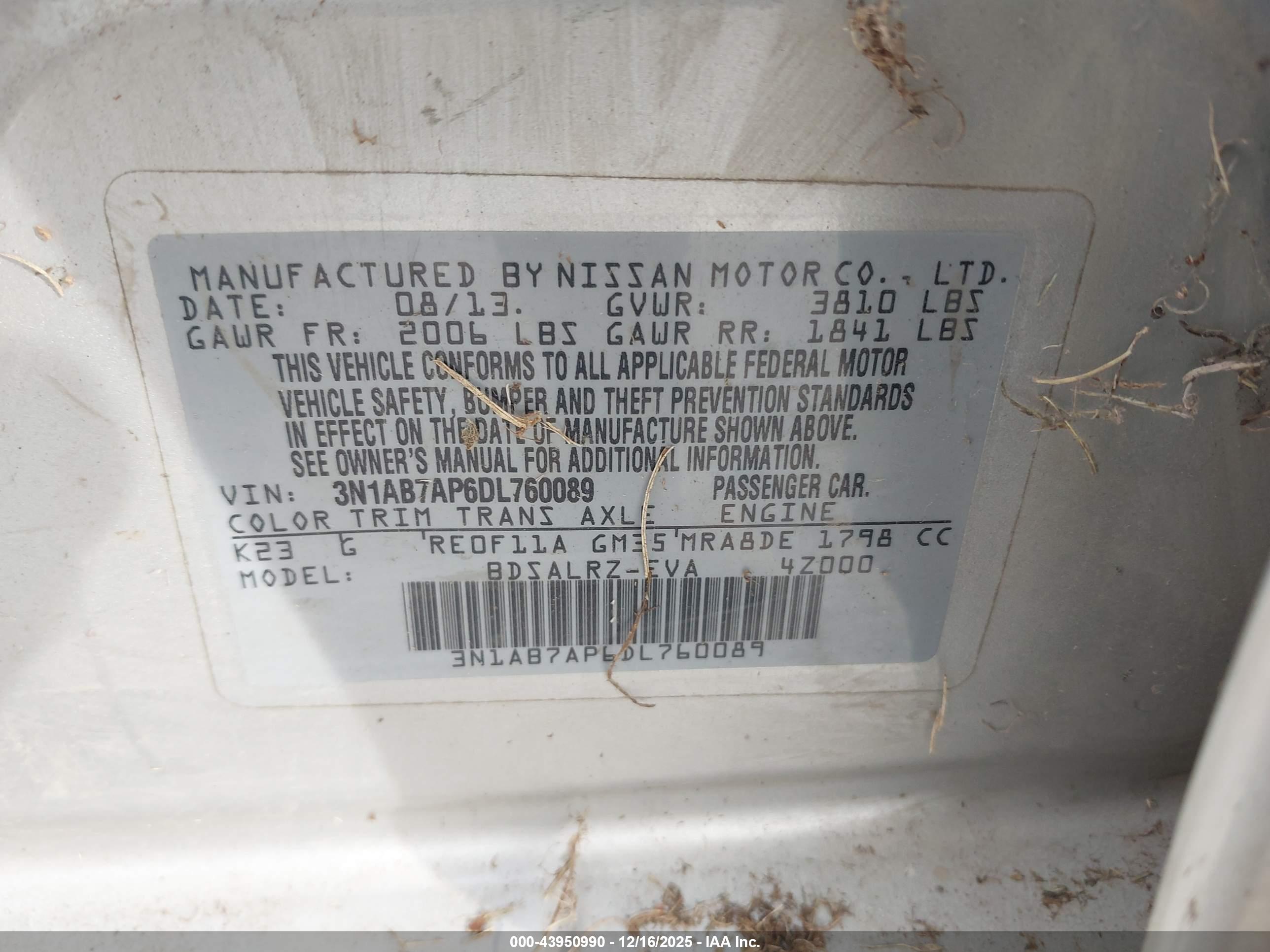 NISSAN SENTRA image 9