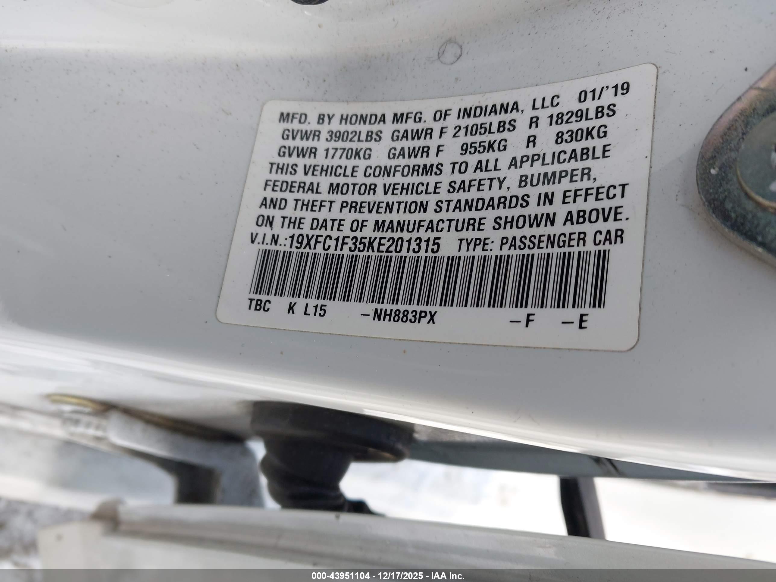 HONDA CIVIC image 9