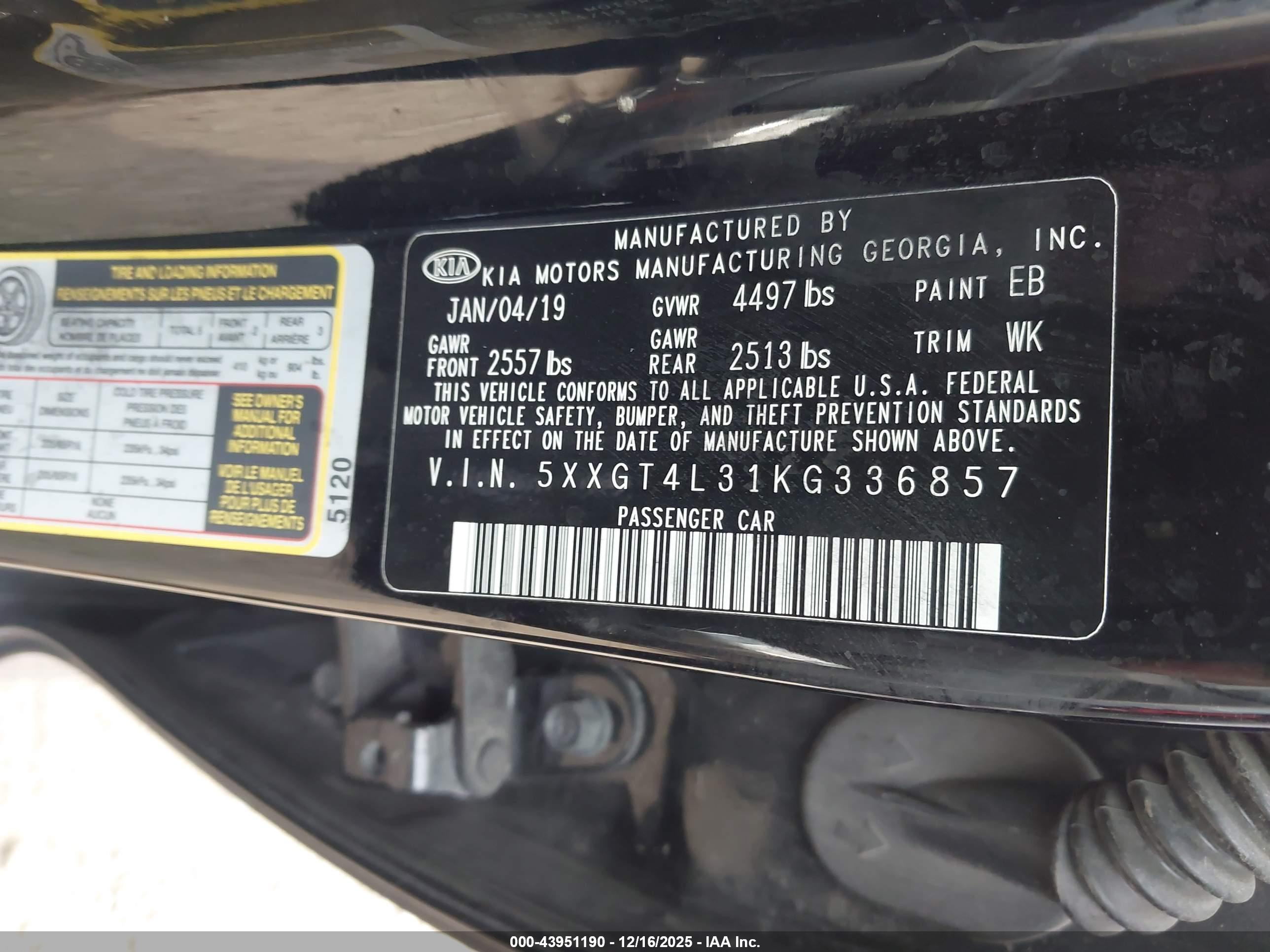KIA OPTIMA image 9