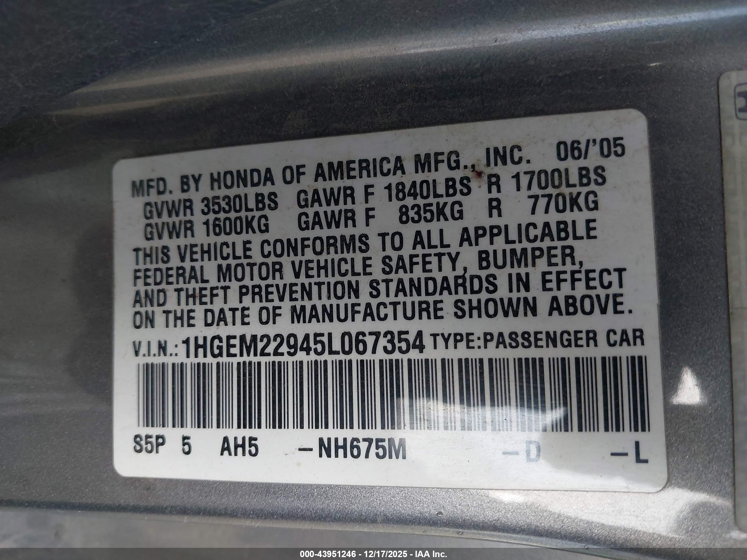HONDA CIVIC image 9