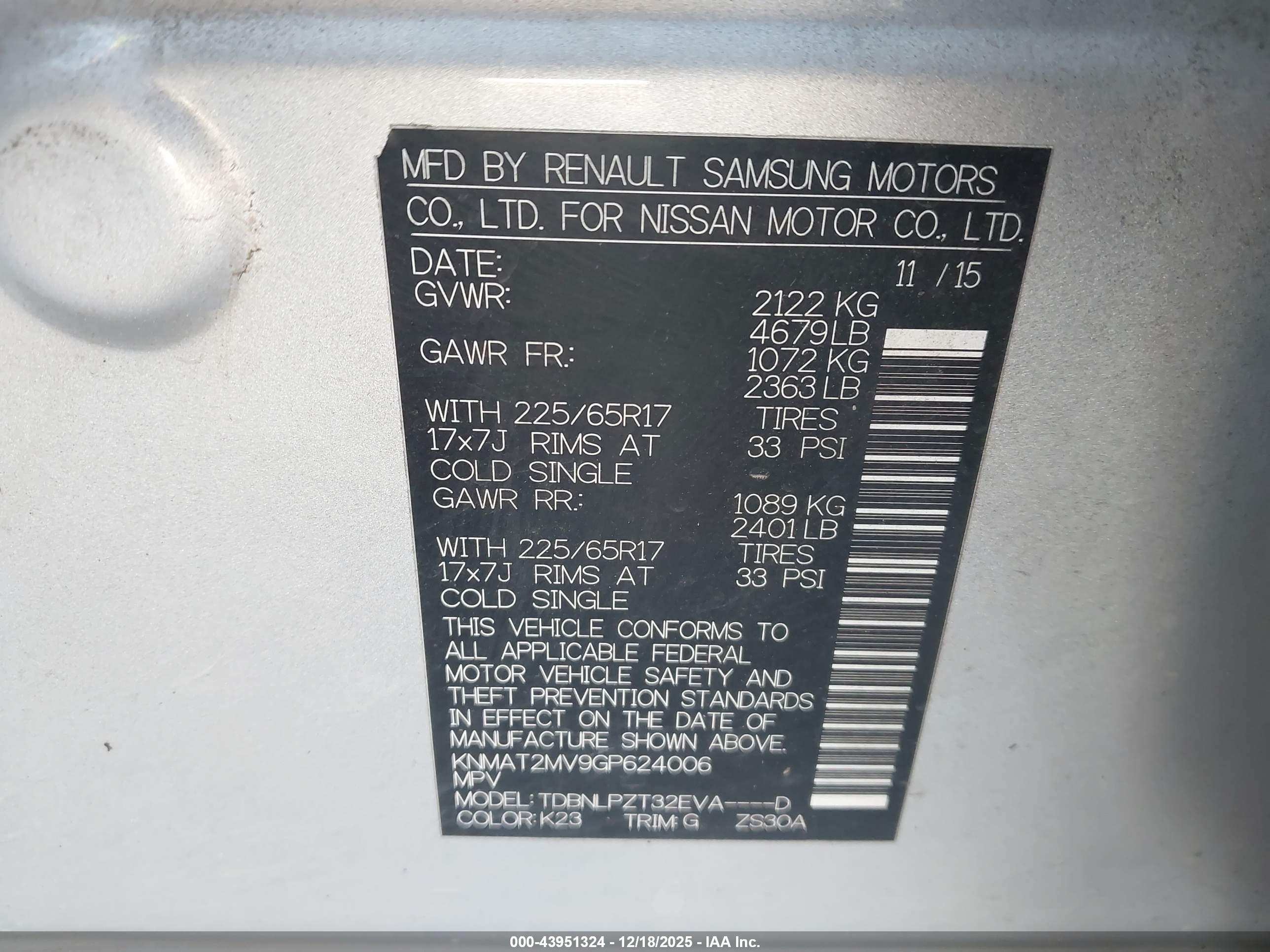 NISSAN ROGUE image 9