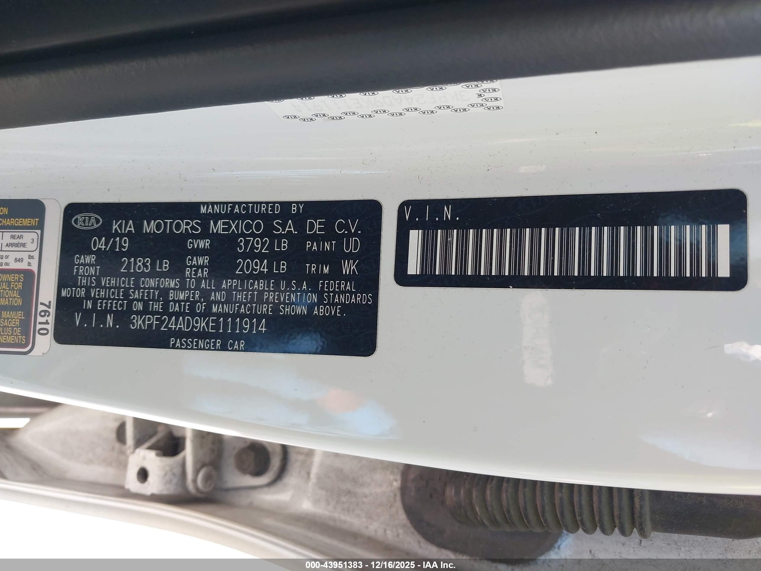 KIA FORTE image 9