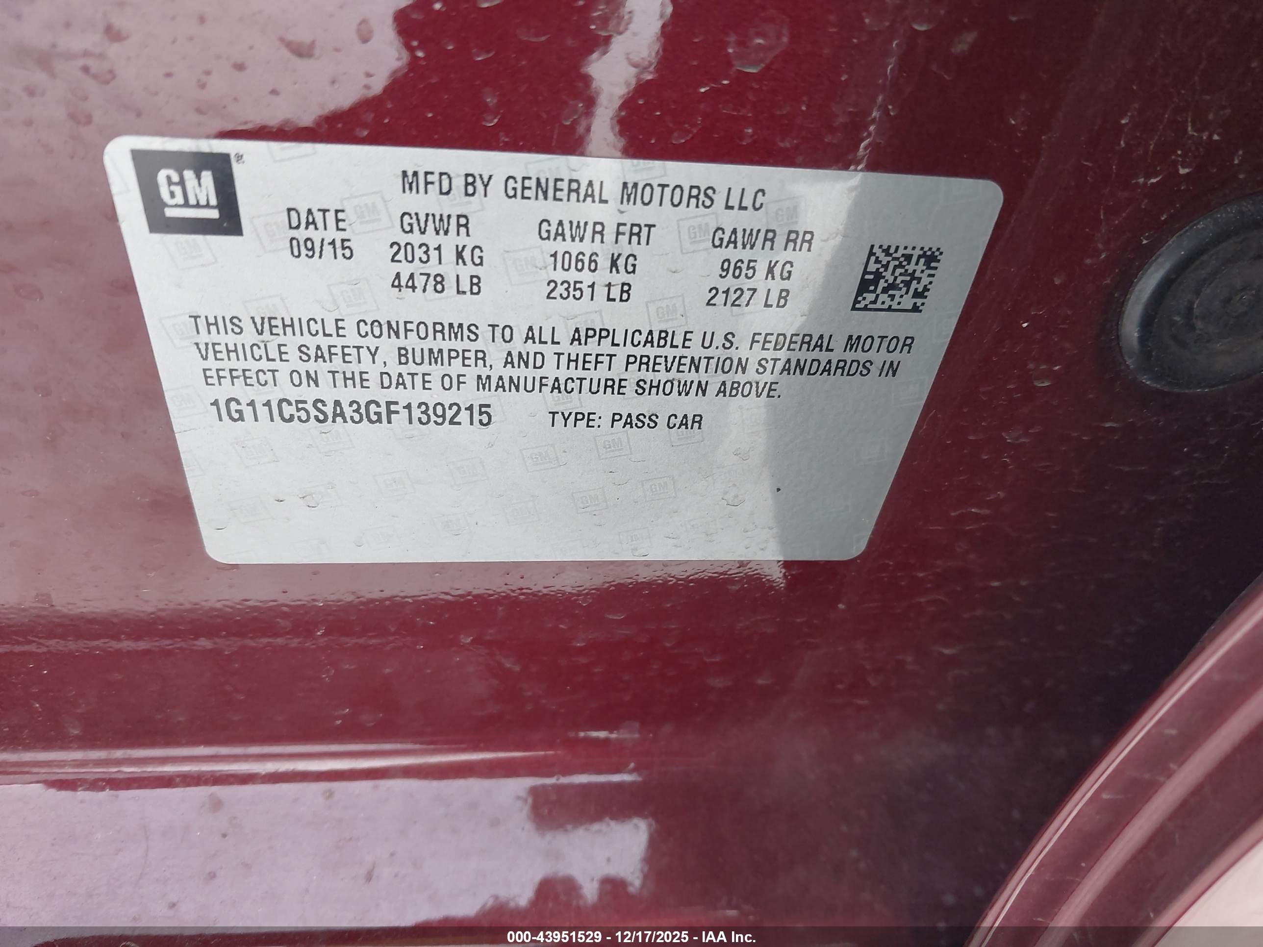 CHEVROLET MALIBU image 9