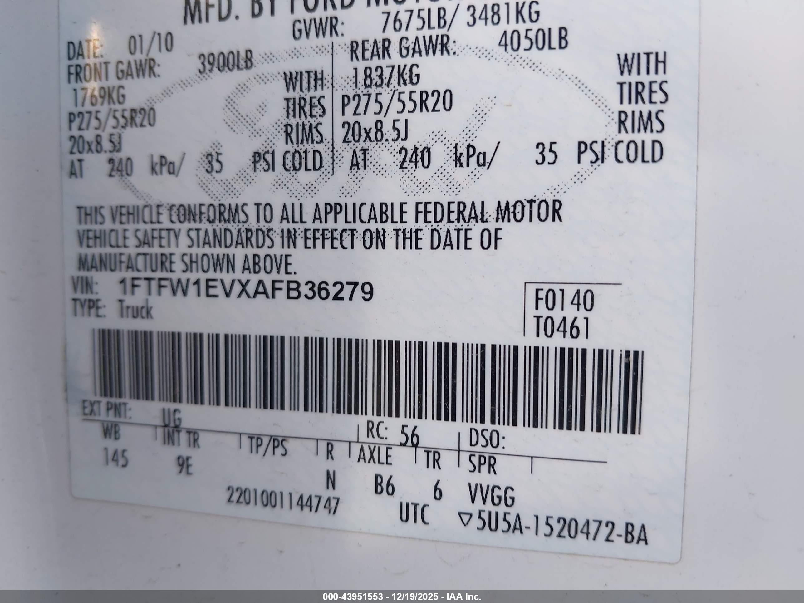 FORD F-150 image 9