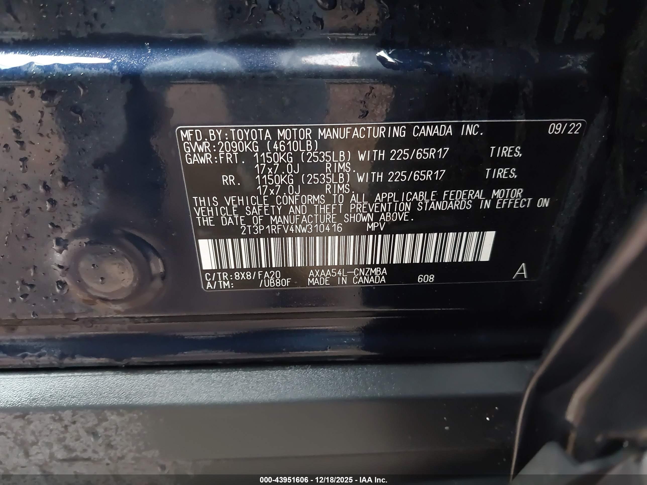 TOYOTA RAV4 image 9