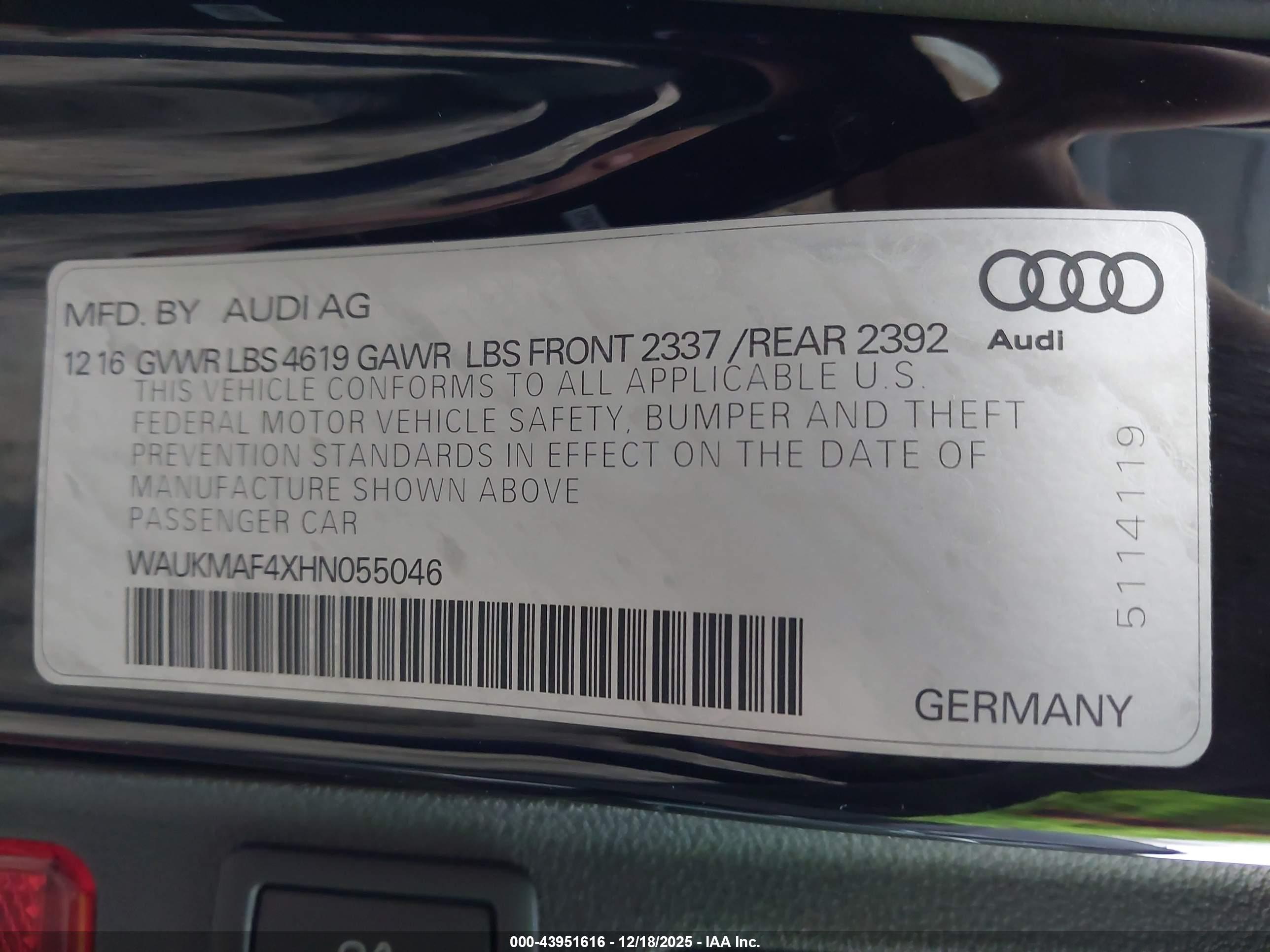 AUDI A4 image 9