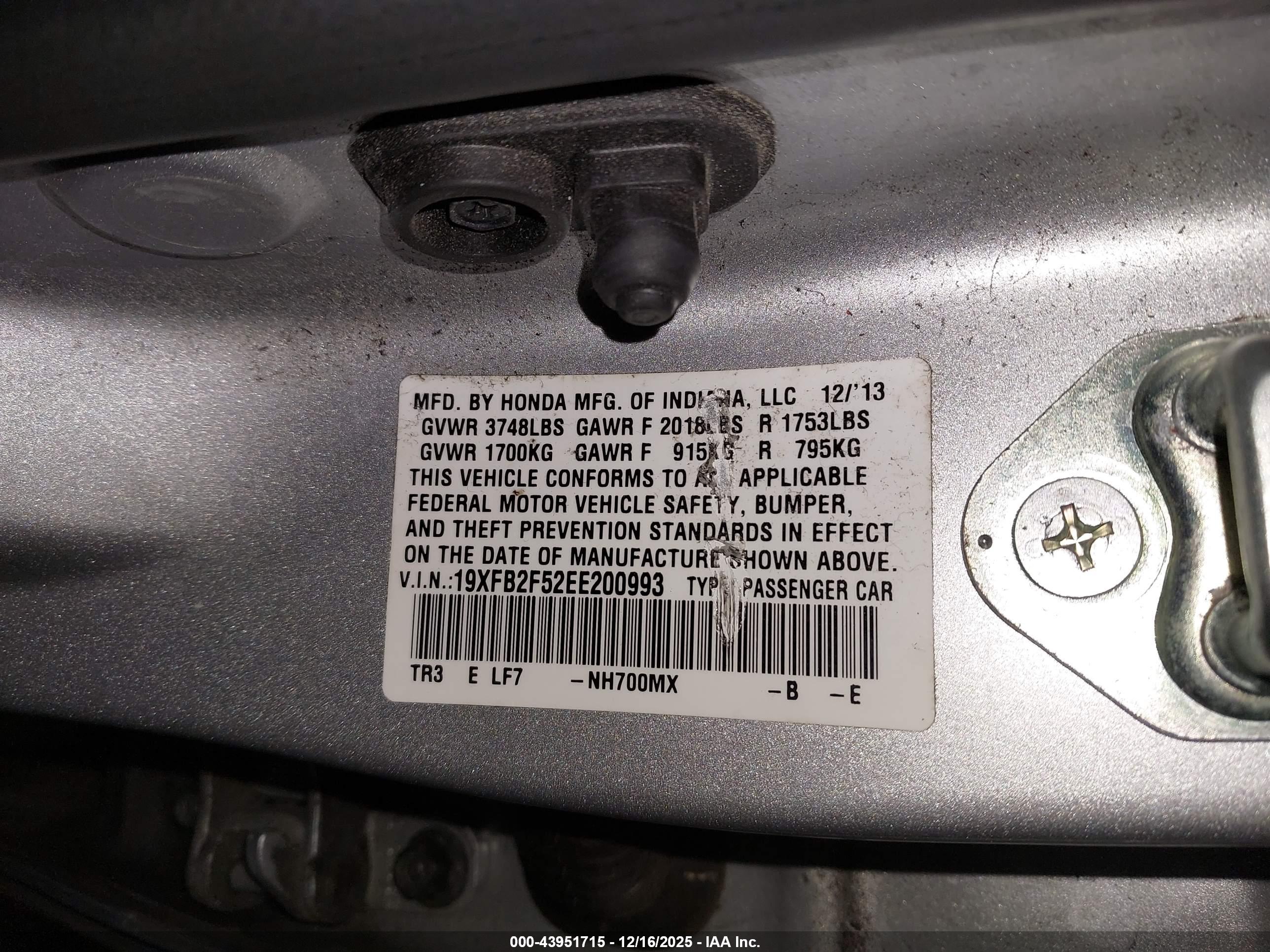 HONDA CIVIC image 9