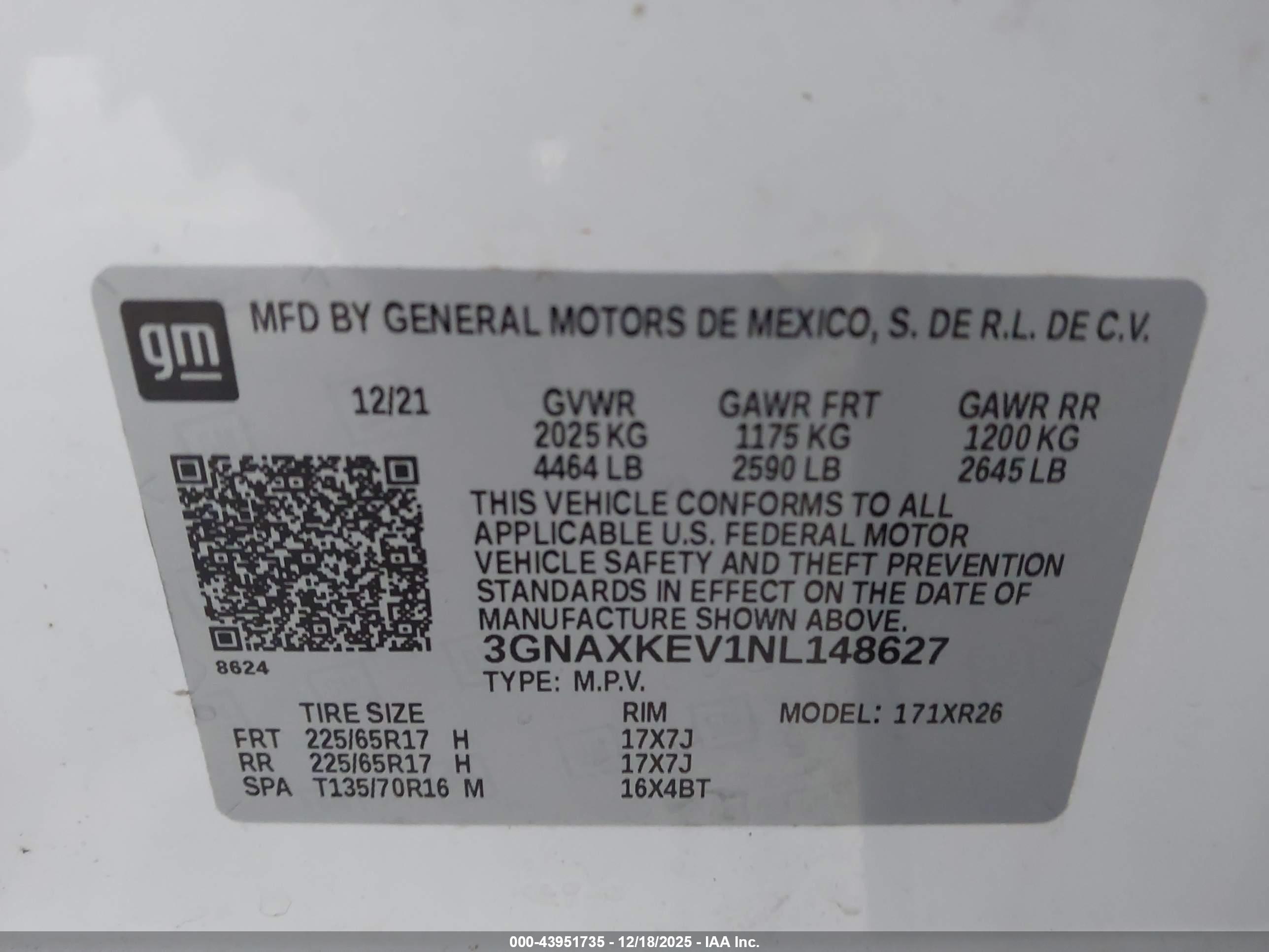 CHEVROLET EQUINOX image 9