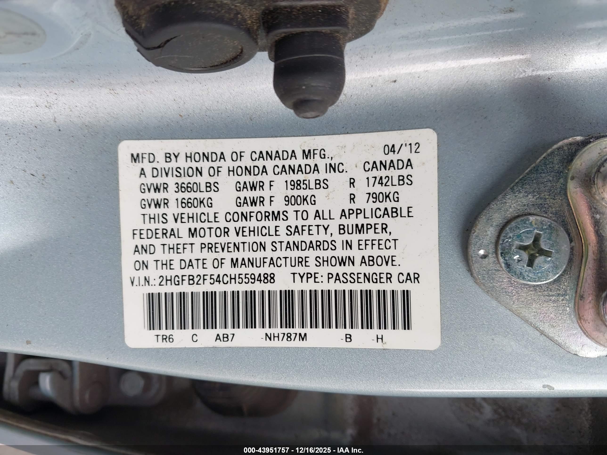 HONDA CIVIC image 9