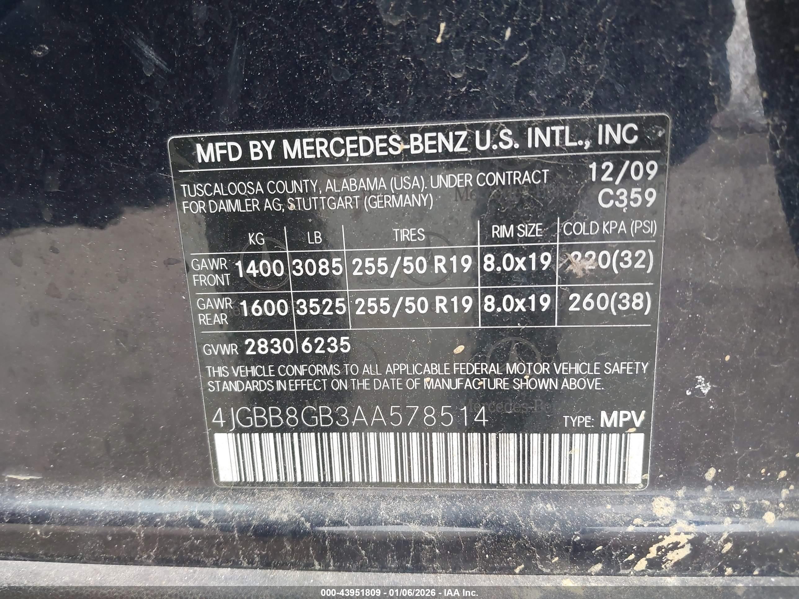 MERCEDES-BENZ ML image 9