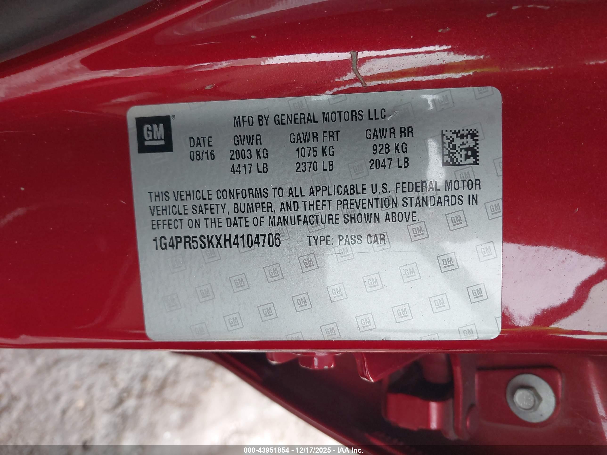 BUICK VERANO image 9